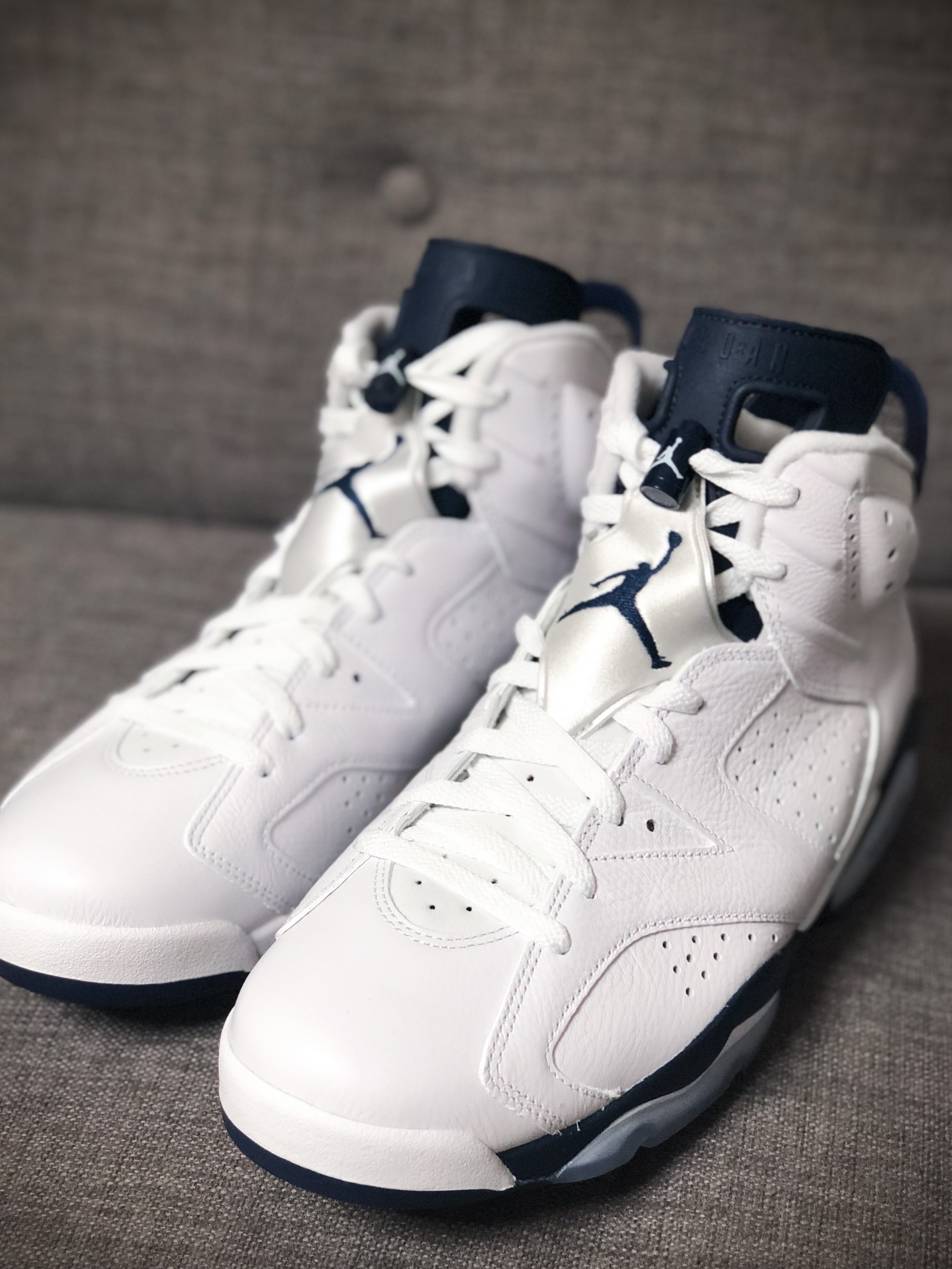 Jordan 6 Retro Midnight Navy 착용 스타일 - 2