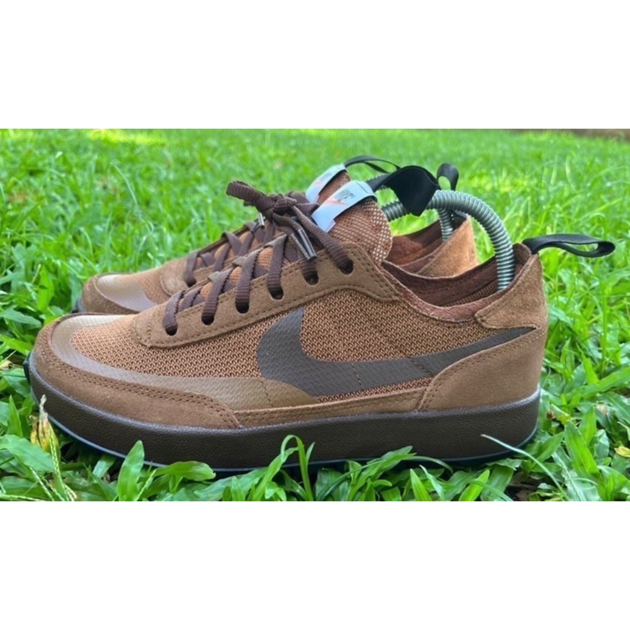 Nike x Tom Sachs General Purpose Shoe Brown 착용 스타일 - 4