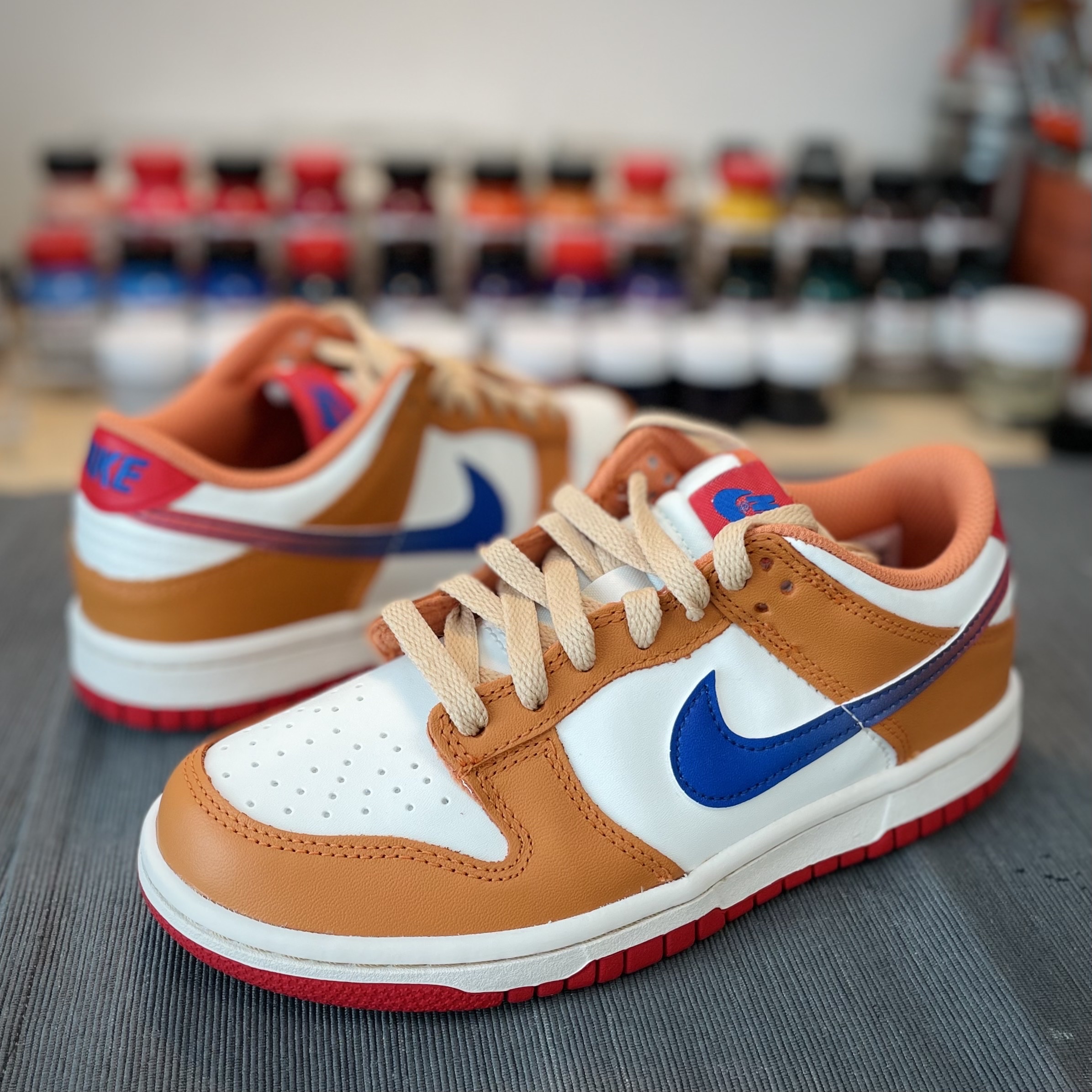 (GS) Nike Dunk Low Hot Curry and Game Royal 착용 스타일 - 3
