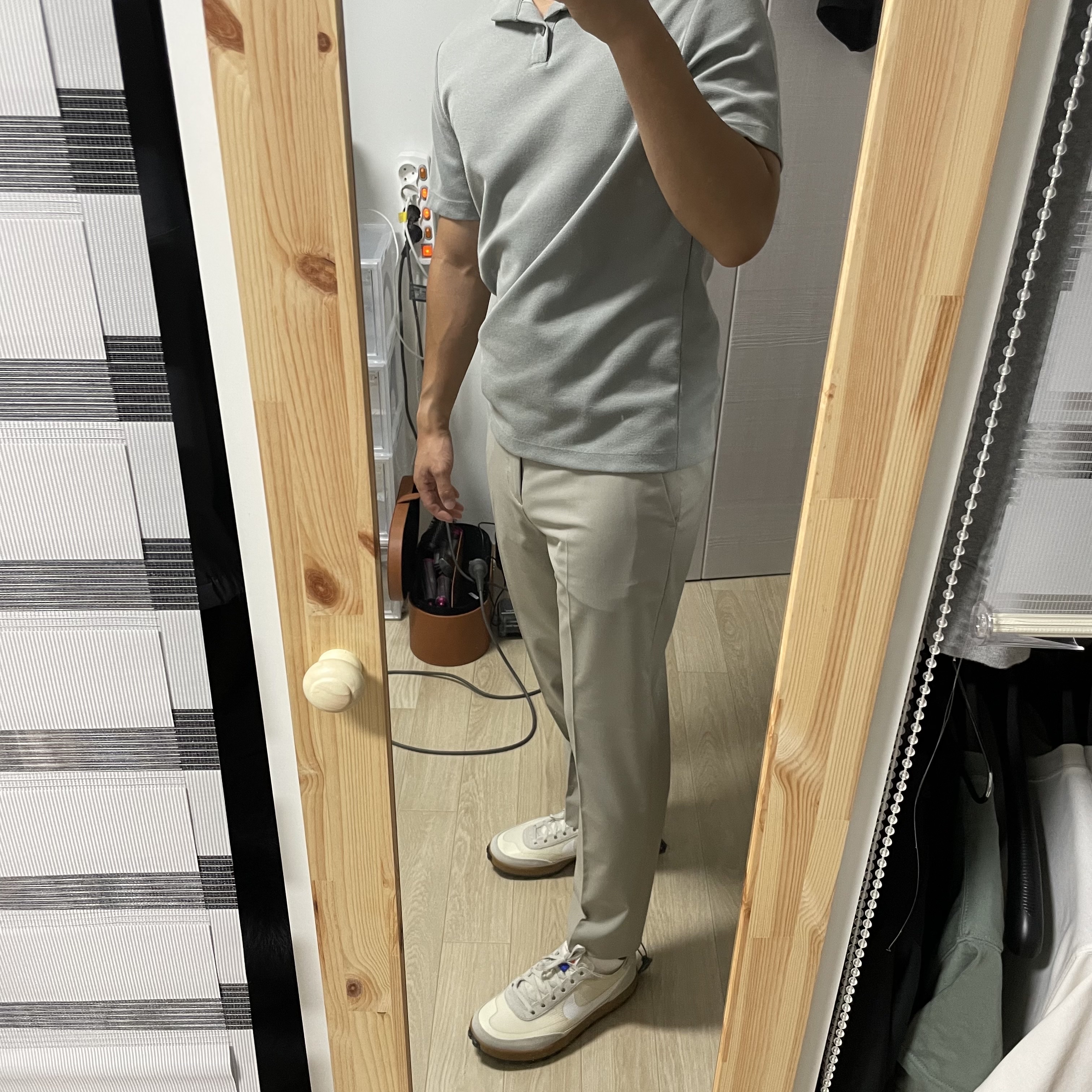 Nike x Tom Sachs General Purpose Shoe Light Cream, Nike Killshot OG Grey Fog 착용 스타일 - 3
