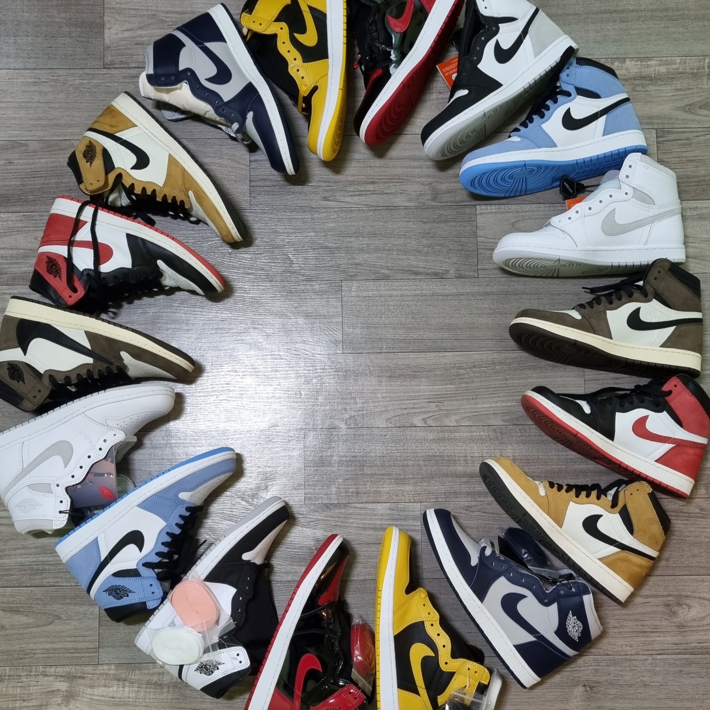 Jordan 1 High 85 College Navy, Jordan 1 Retro High Rookie of the Year 착용 스타일