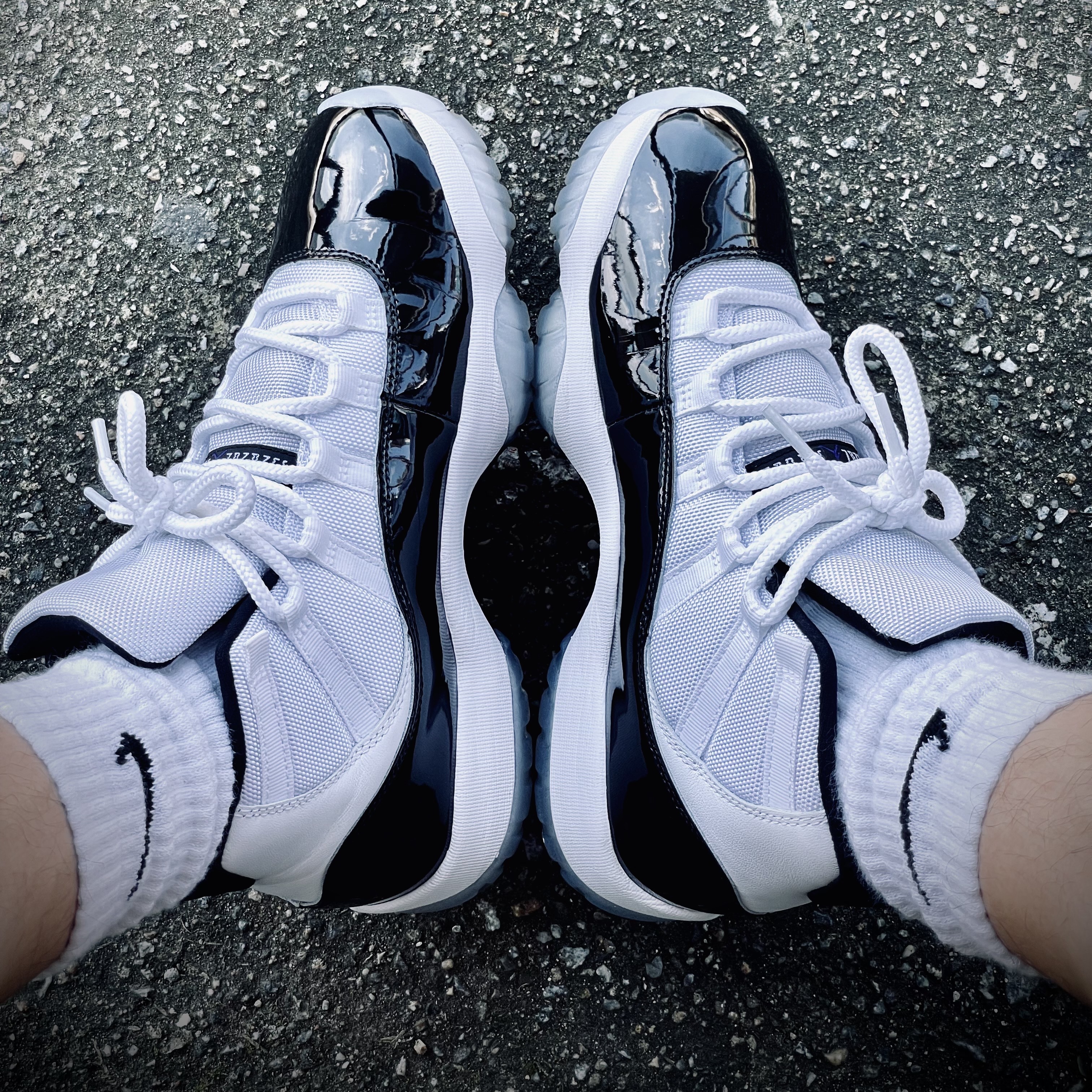 Jordan 11 Retro Concord 2018 착용 스타일
