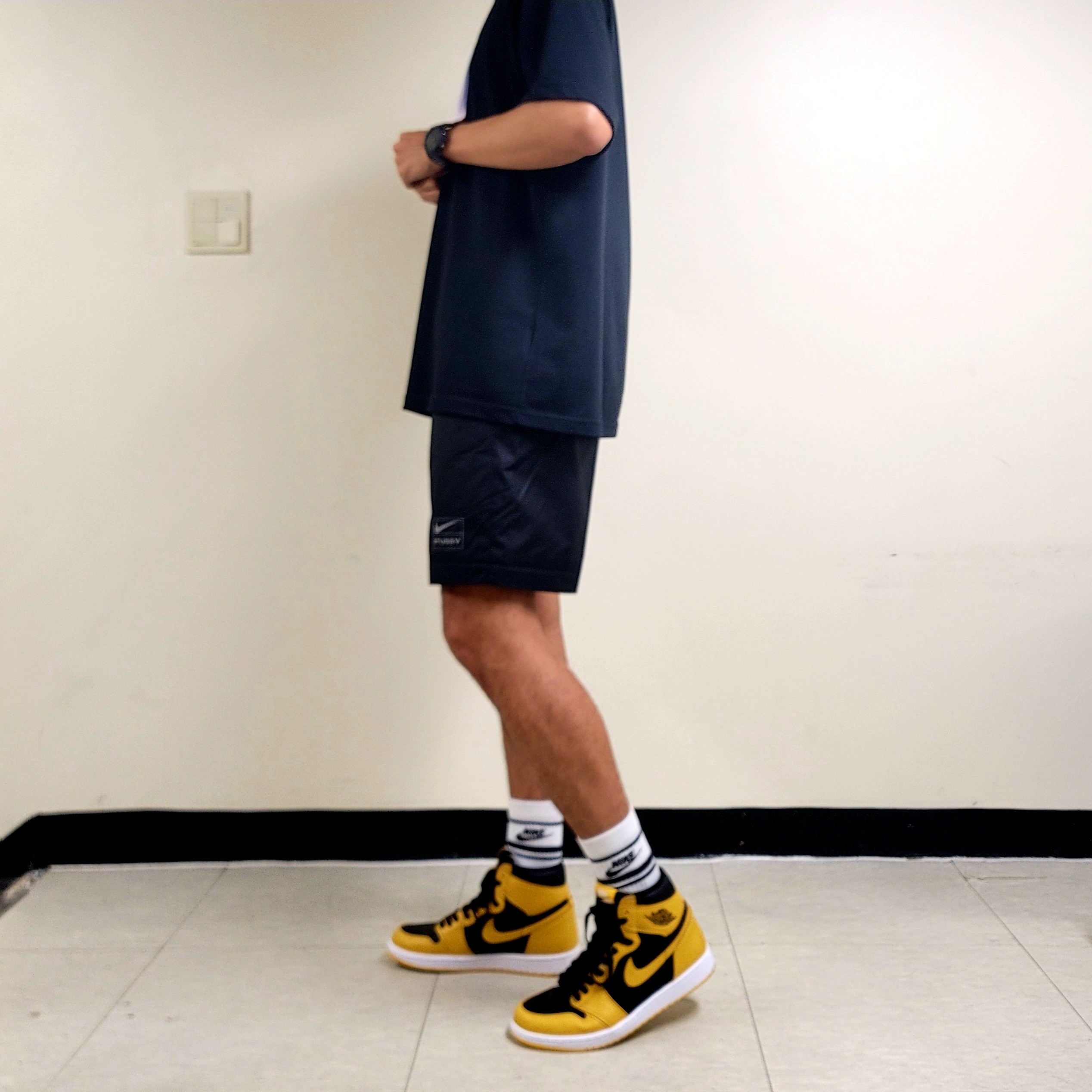 Nike x Stussy NRG FL Storm-Fit Pants Black (DO7170-010), Jordan 1 Retro High OG Pollen 착용 스타일 - 2