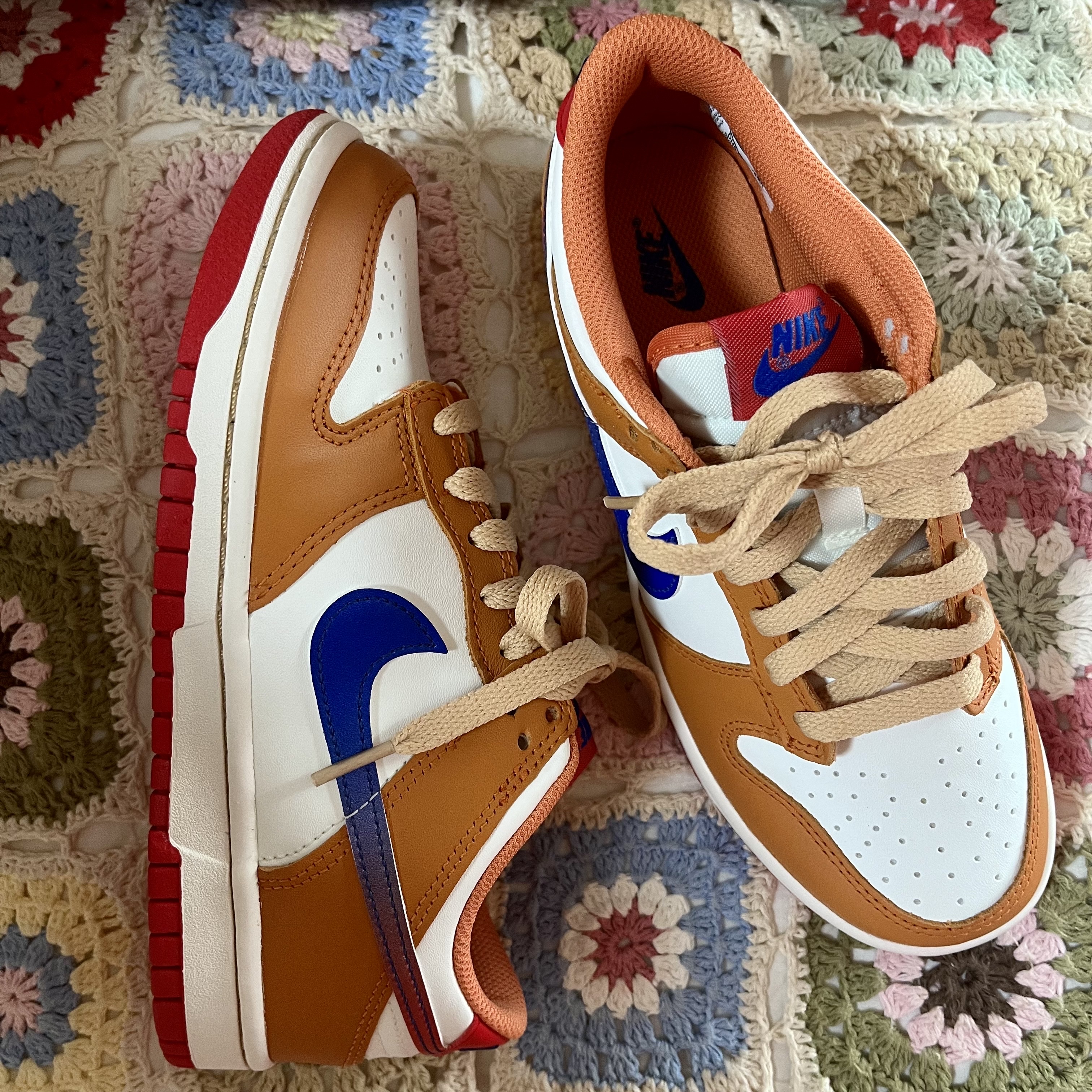 (GS) Nike Dunk Low Hot Curry and Game Royal 착용 스타일