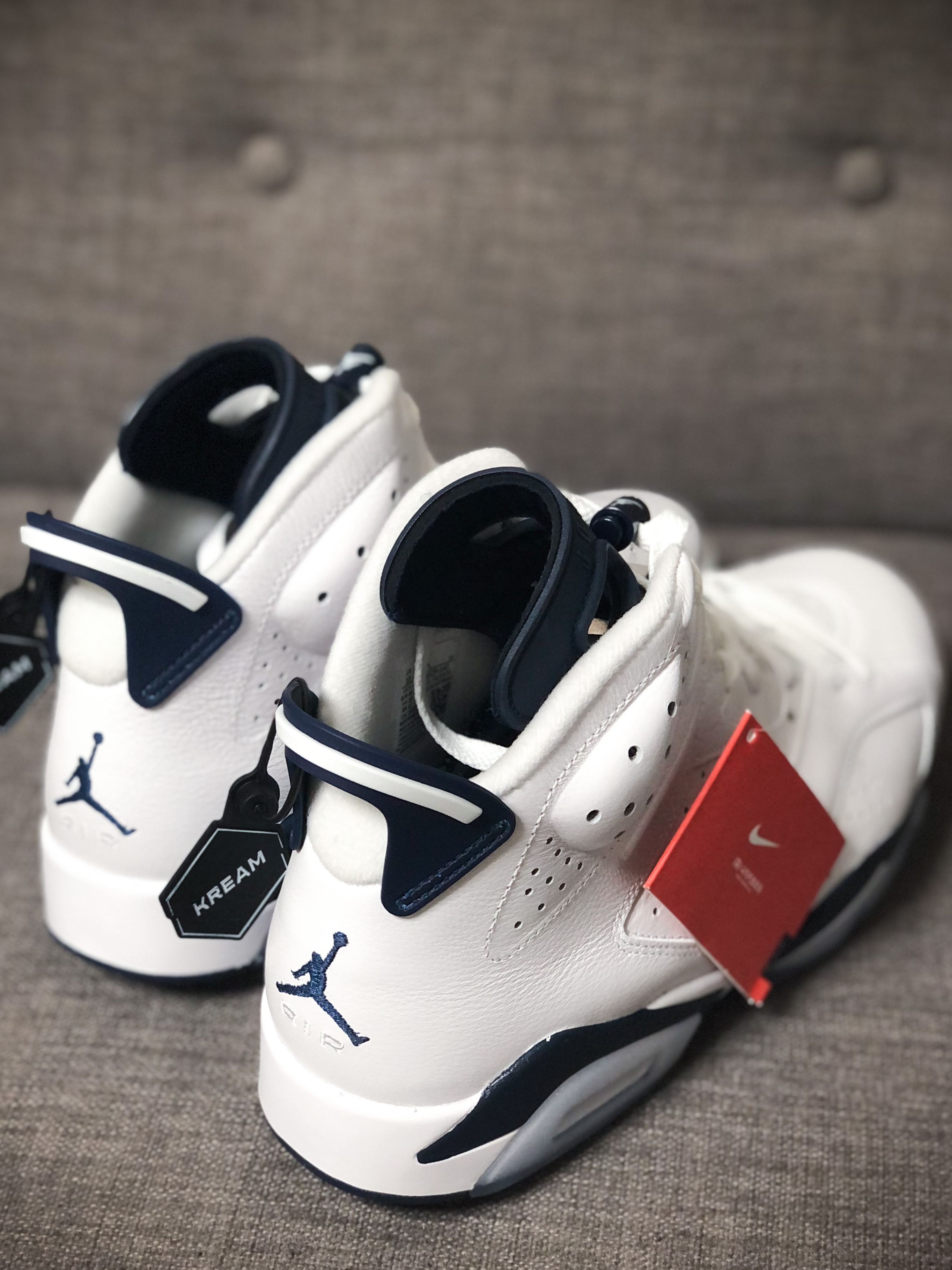 Jordan 6 Retro Midnight Navy 착용 스타일 - 5