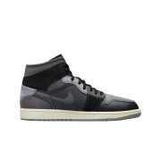 Jordan 1 Mid SE Craft Black Cement Grey