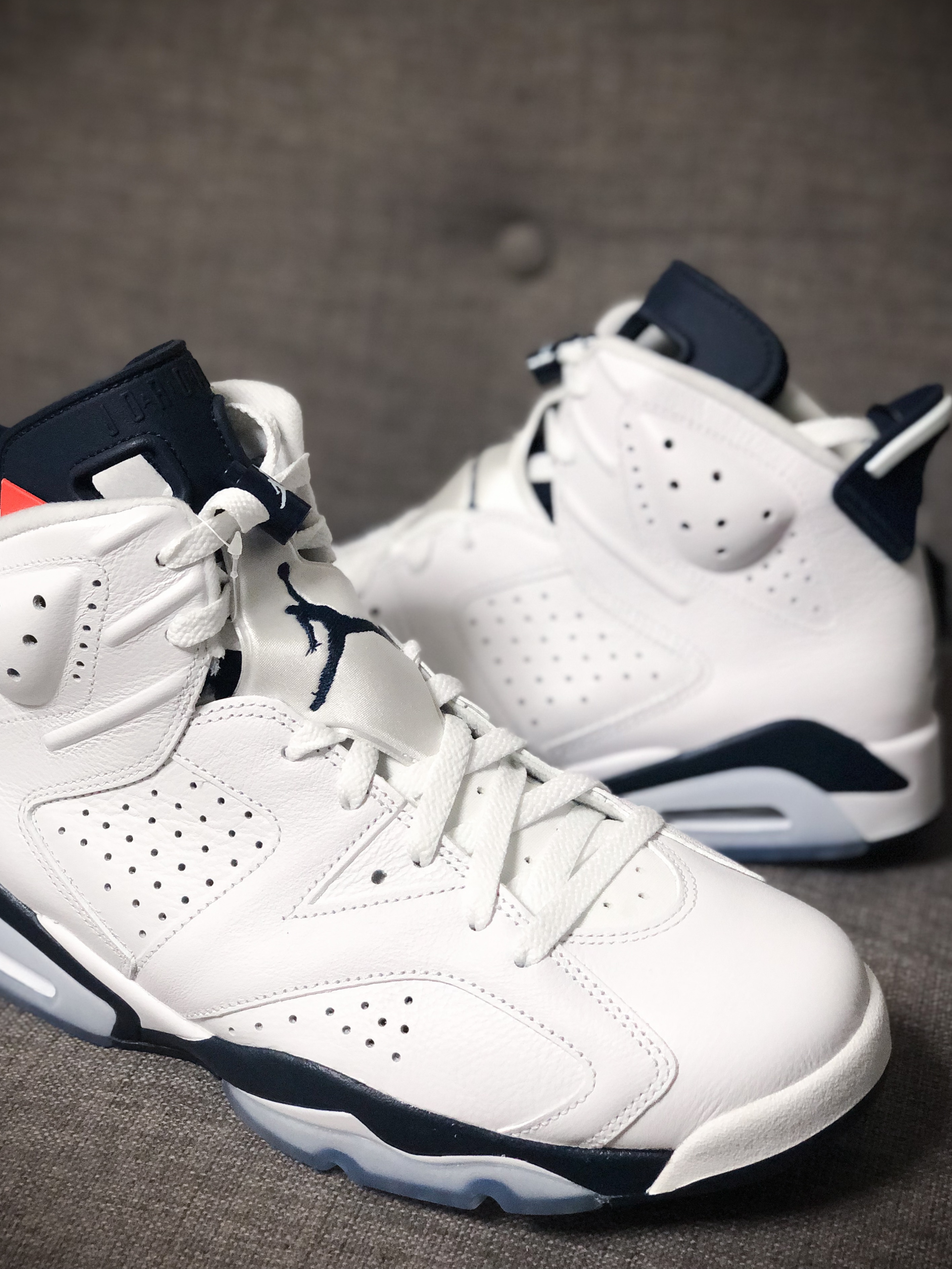 Jordan 6 Retro Midnight Navy 착용 스타일 - 3