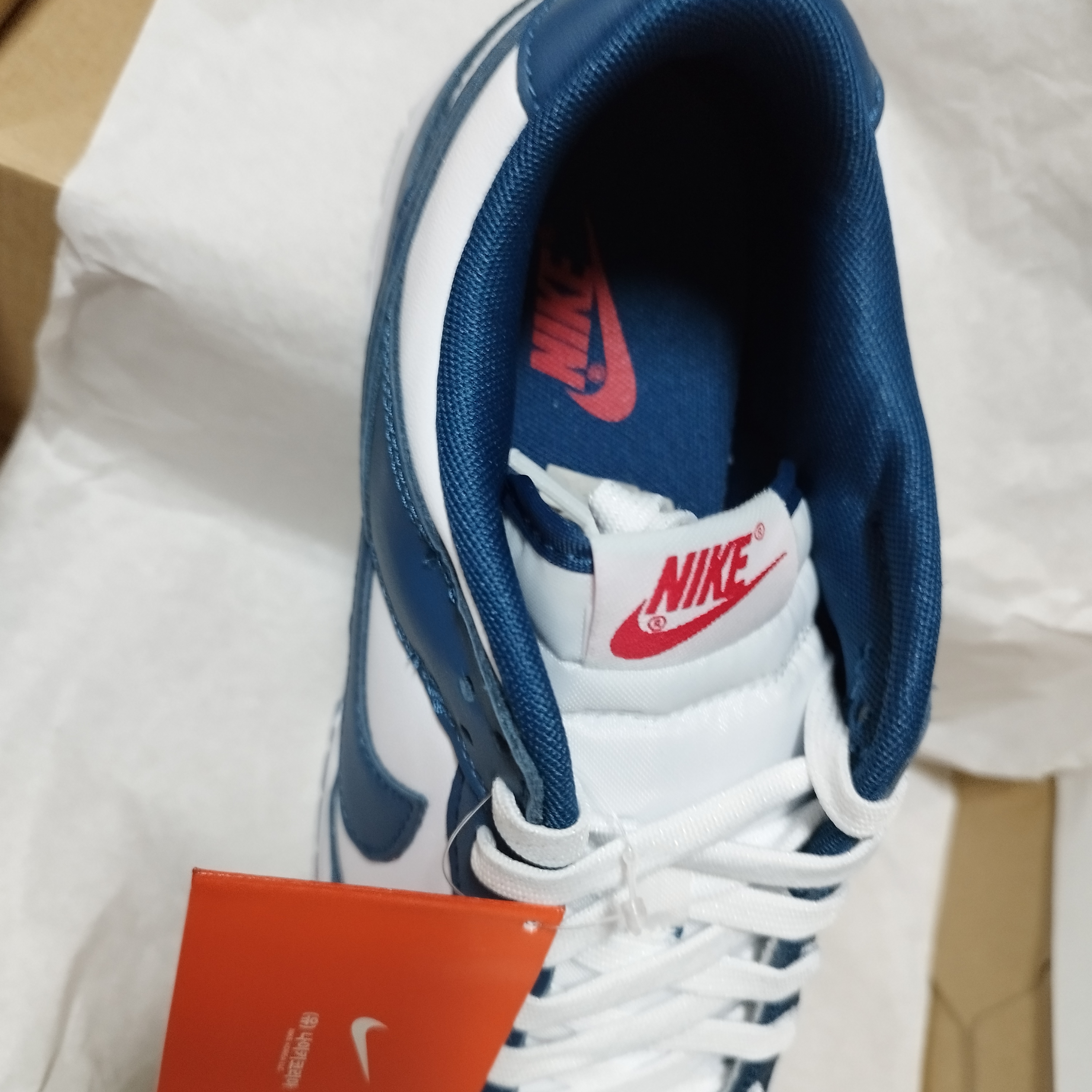 Nike Dunk Low Retro Valerian Blue 착용 스타일 - 3