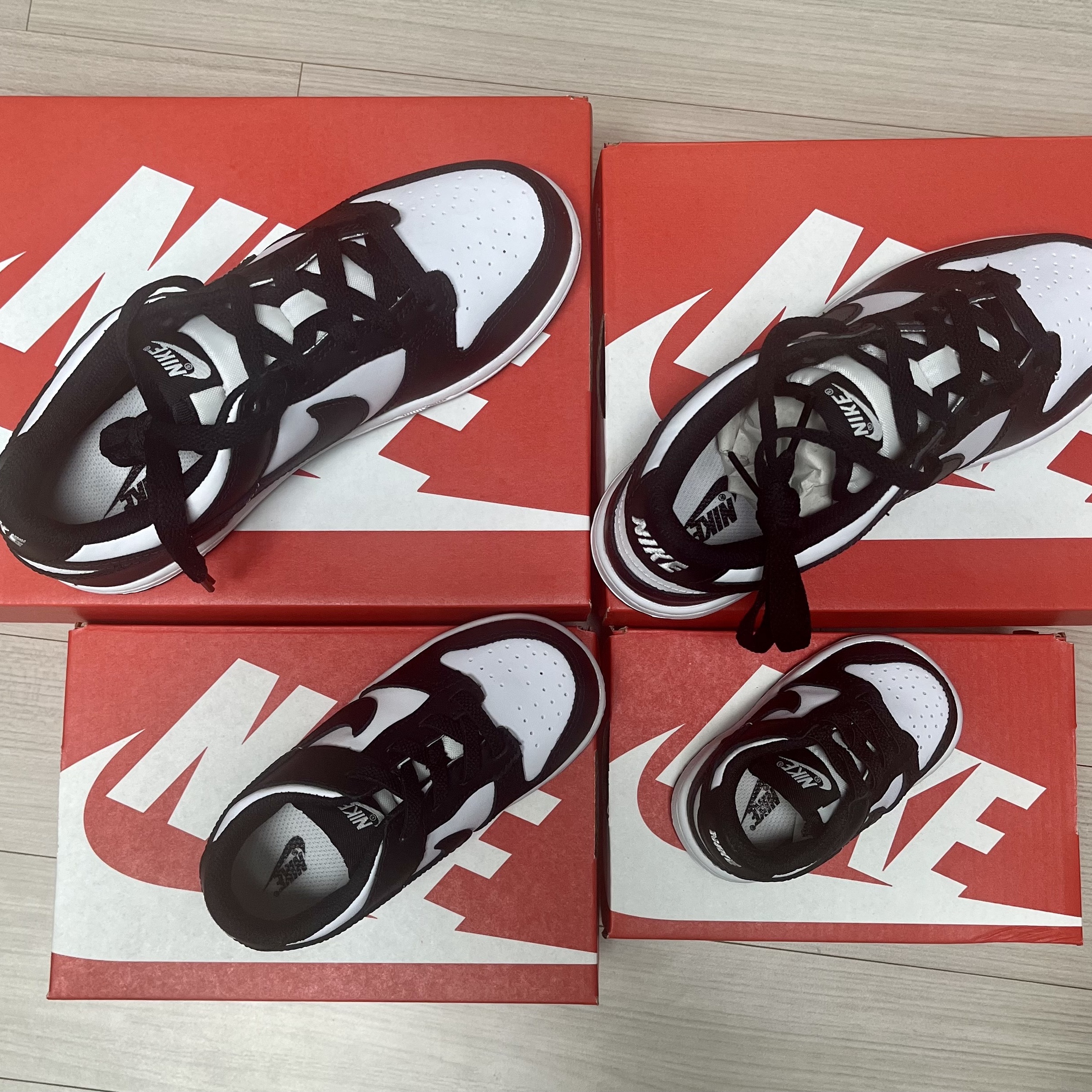 Nike Dunk Low Retro Black, (W) Nike Dunk Low Black 착용 스타일