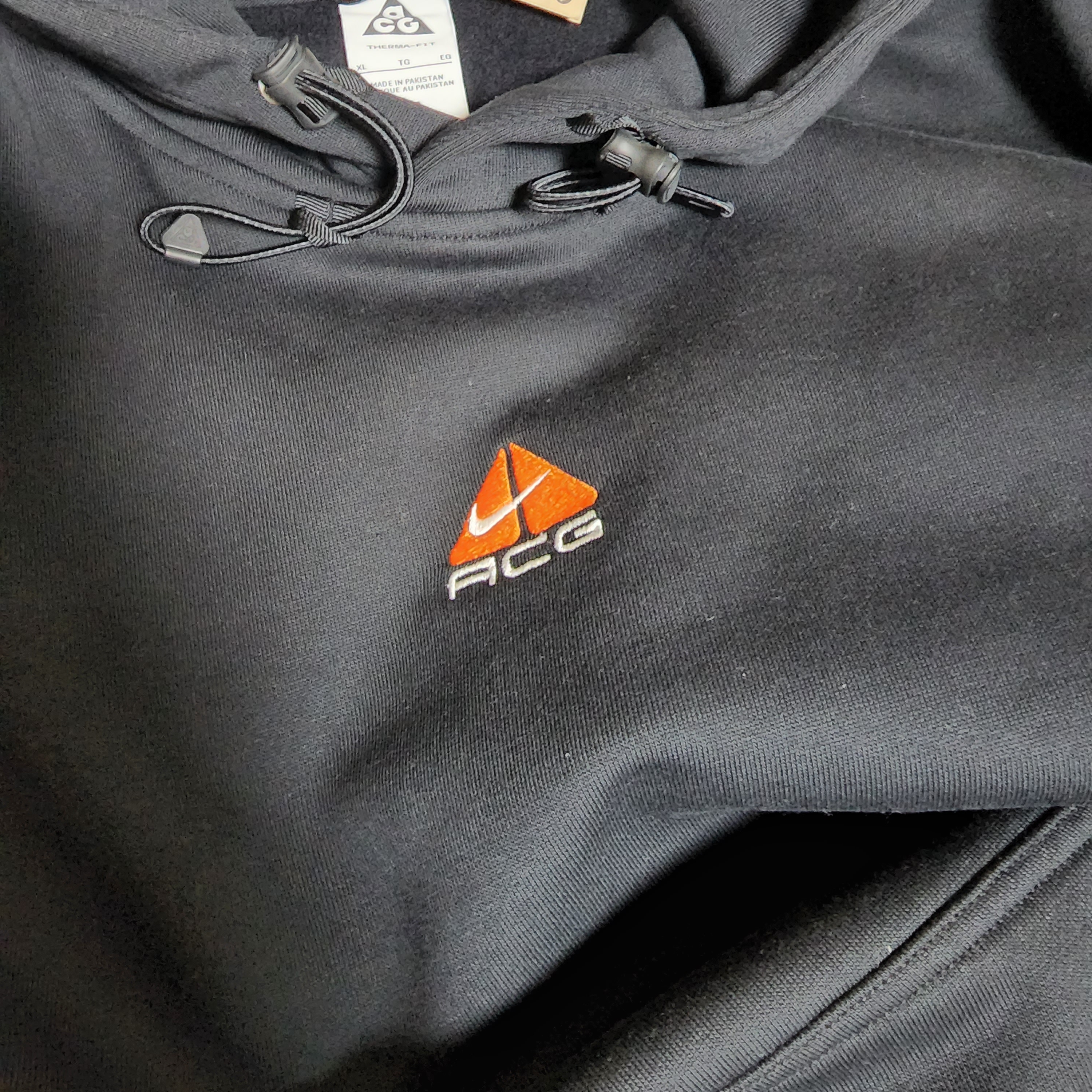 Nike ACG Therma-Fit Pullover Fleece Hoodie Black - Asia 착용 스타일 - 3