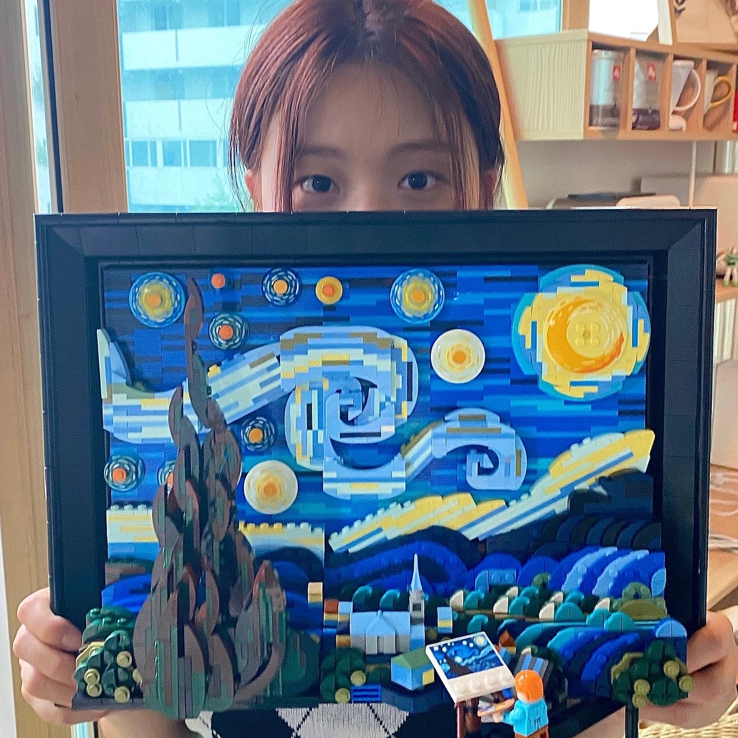 Lego Vincent Van Gogh The Starry Night 착용 스타일 - 5