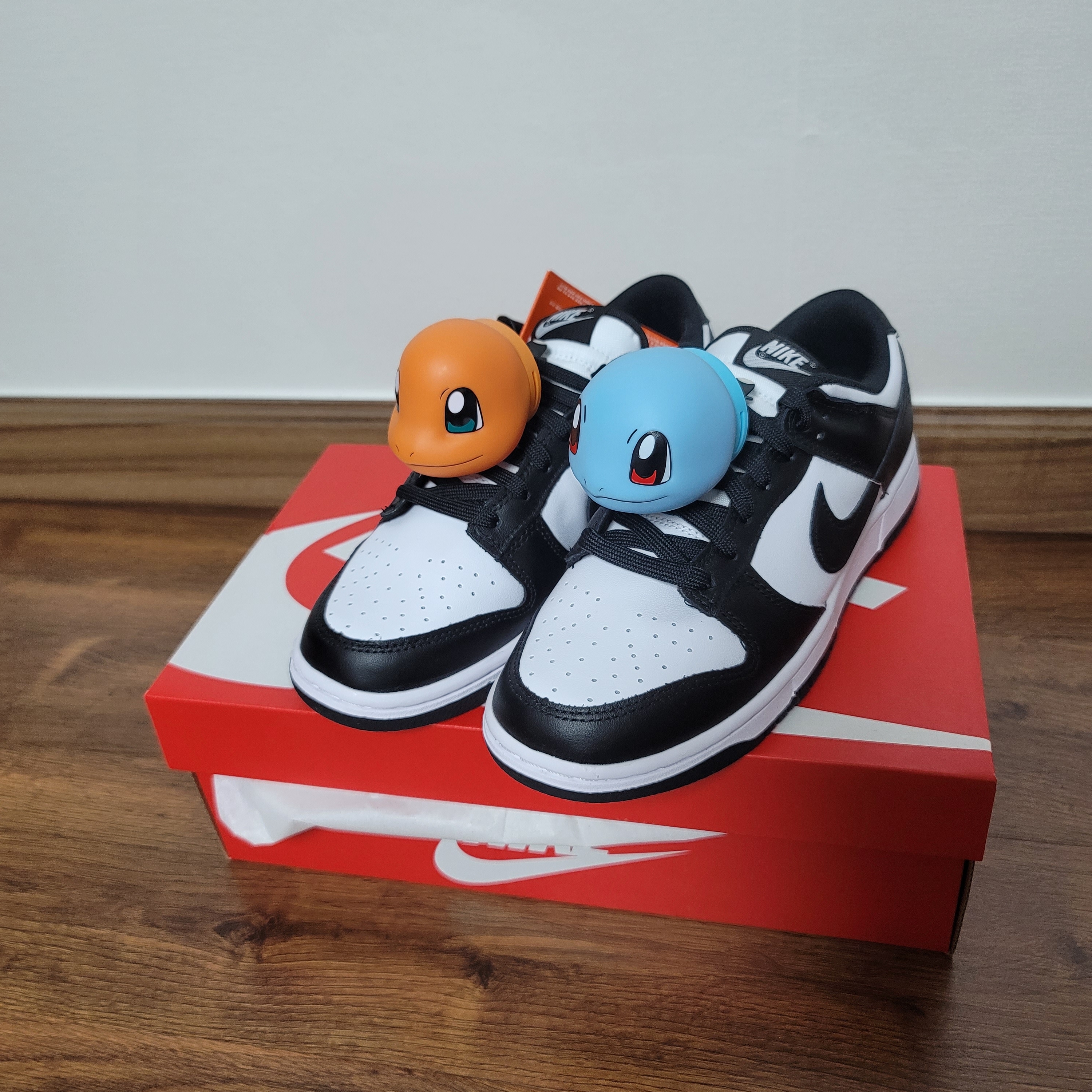 (W) Nike Dunk Low Black 착용 스타일 - 3
