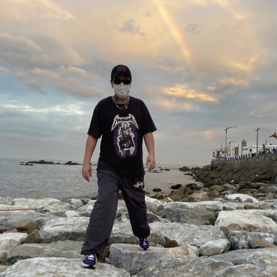 Nike x Sacai VaporWaffle Dark Iris, Nike x Stussy Beach Pants Off Noir 착용 스타일 - 3