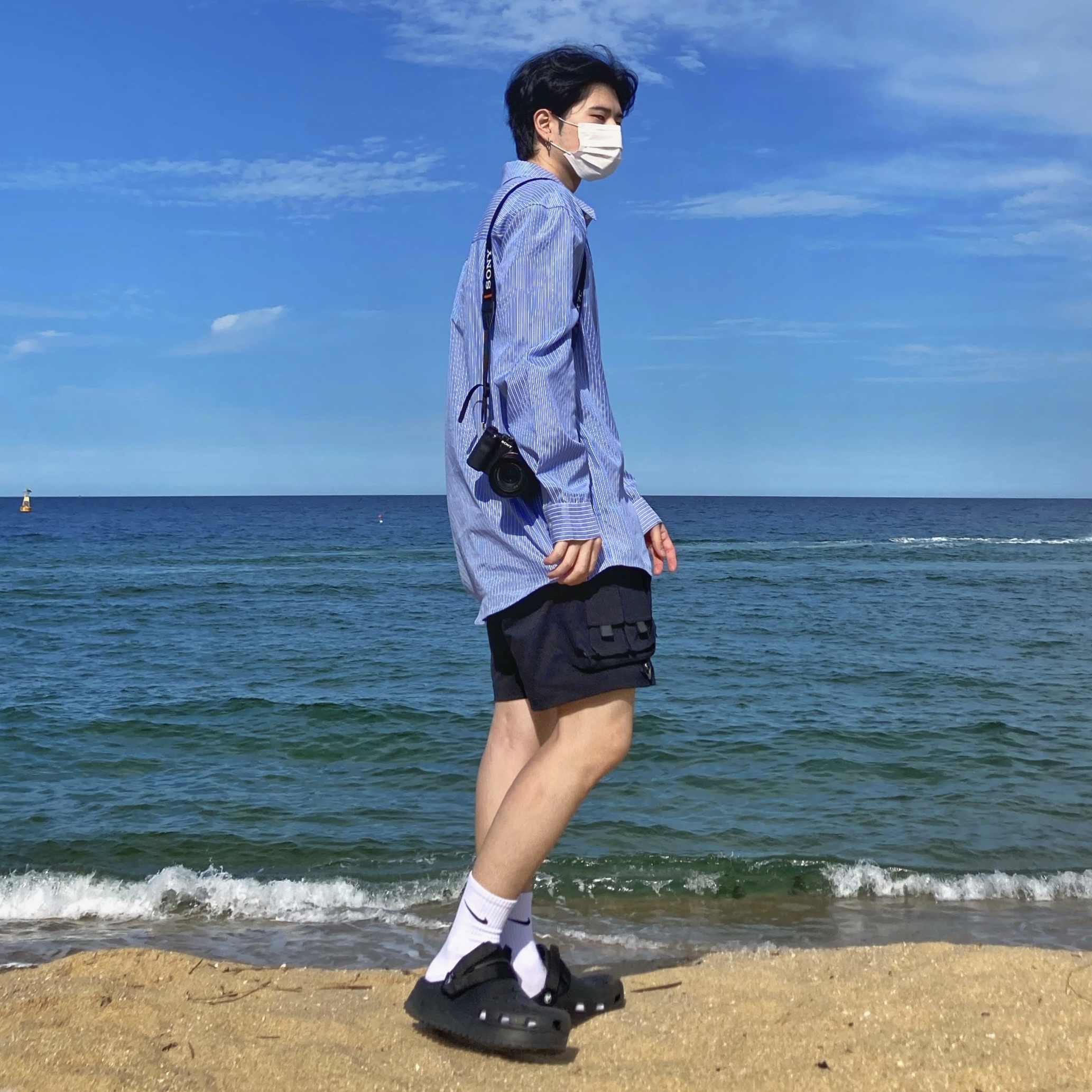 Nike ACG Cargo Shorts Black - Asia 착용 스타일
