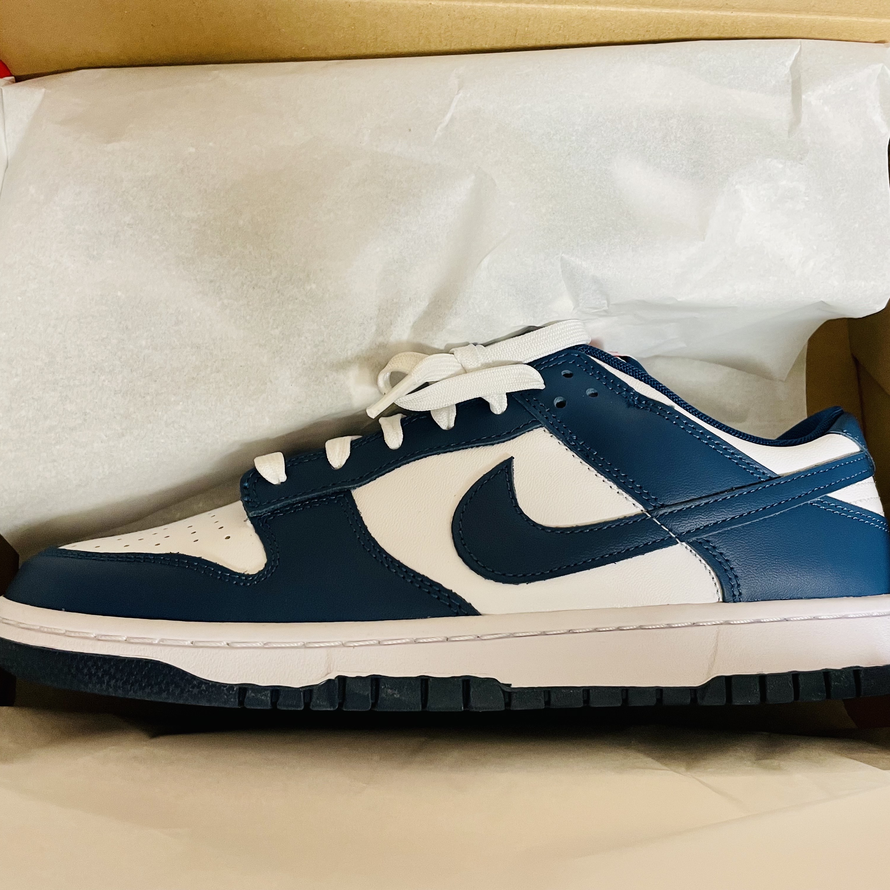 Nike Dunk Low Retro Valerian Blue 착용 스타일 - 2