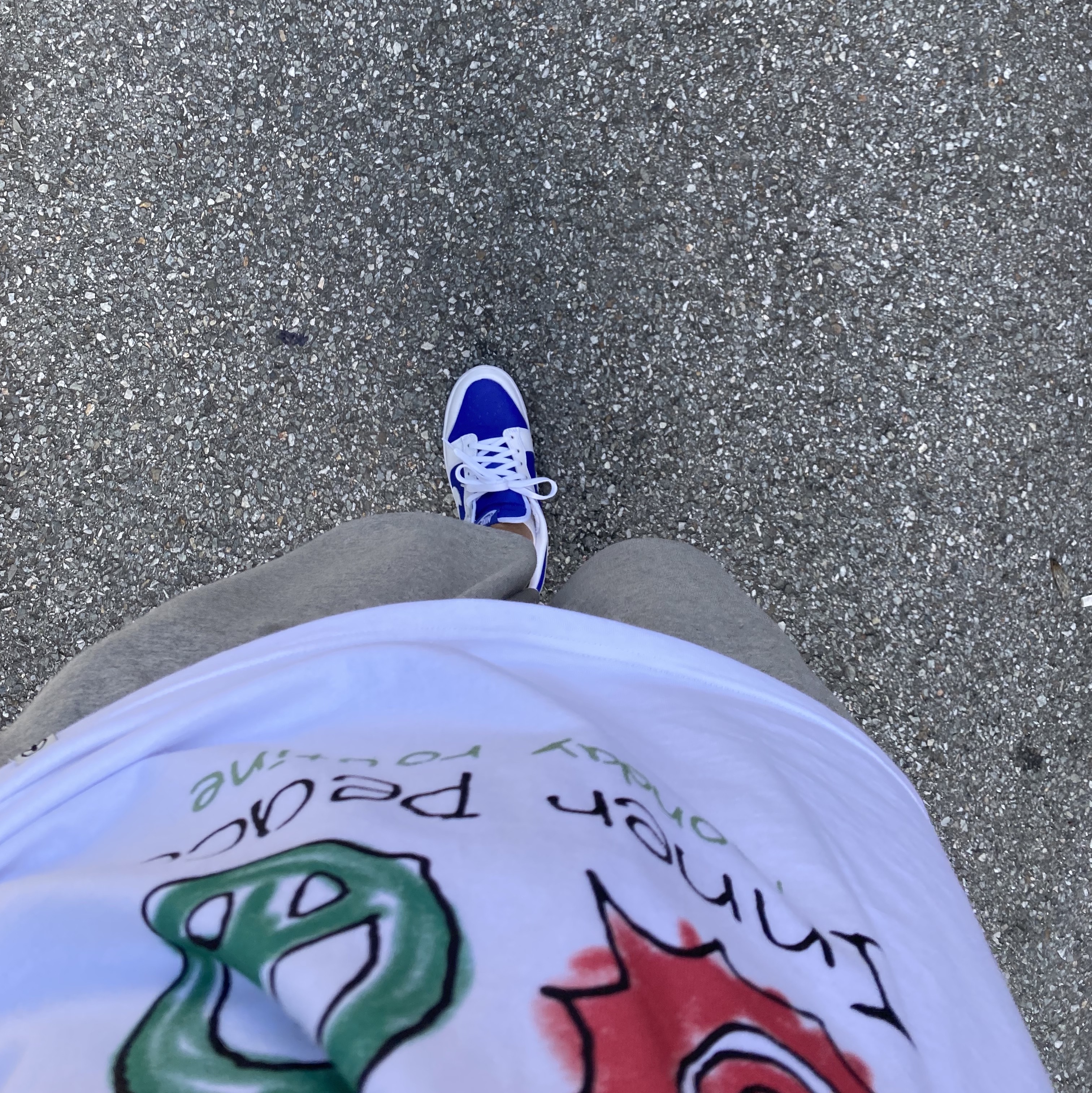 Nike Dunk Low Retro Racer Blue and White 착용 스타일