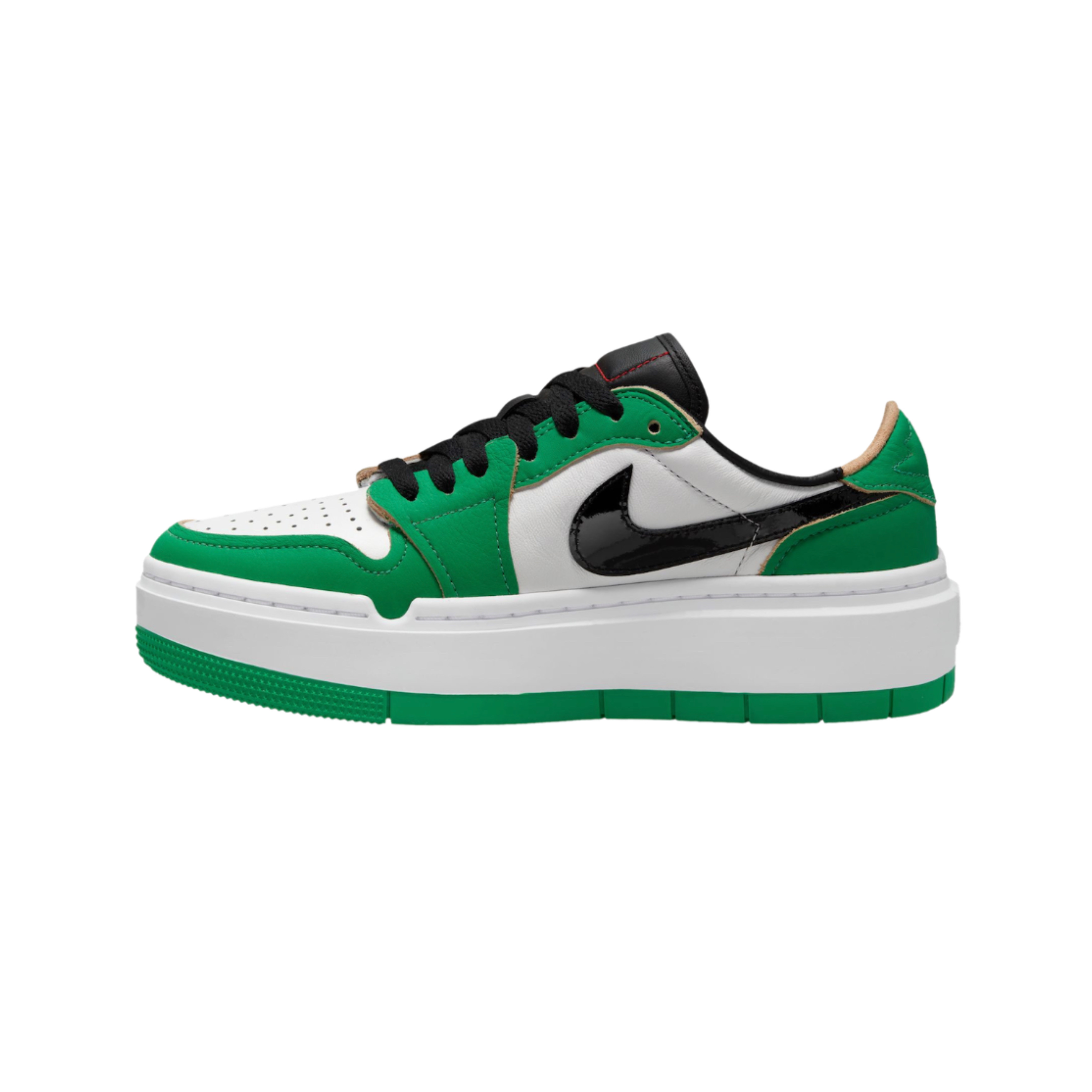 (W) Jordan 1 Elevate Low SE Lucky Green 착용 스타일 - 3