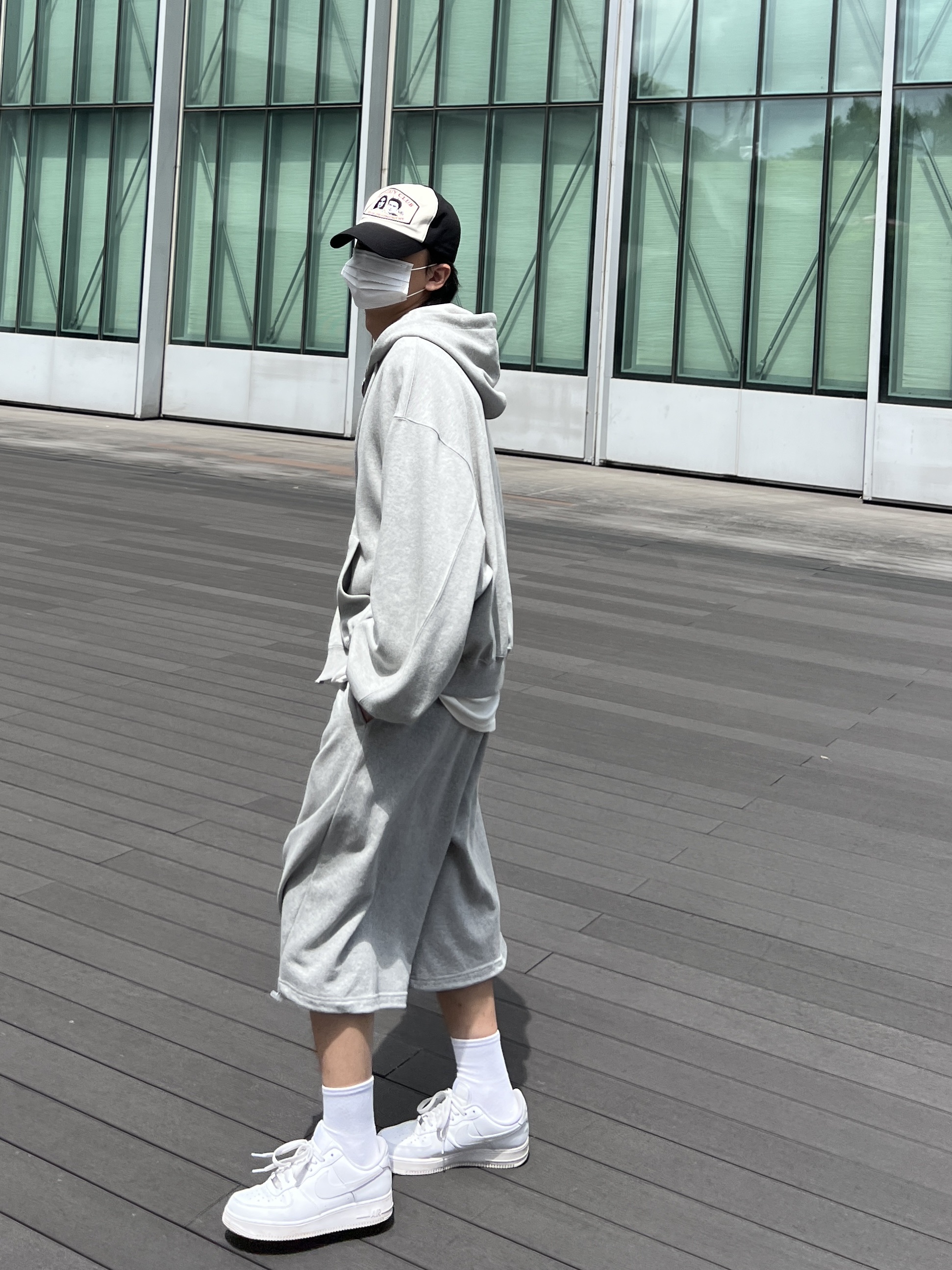 Nike Air Force 1 '07 Low White 착용 스타일