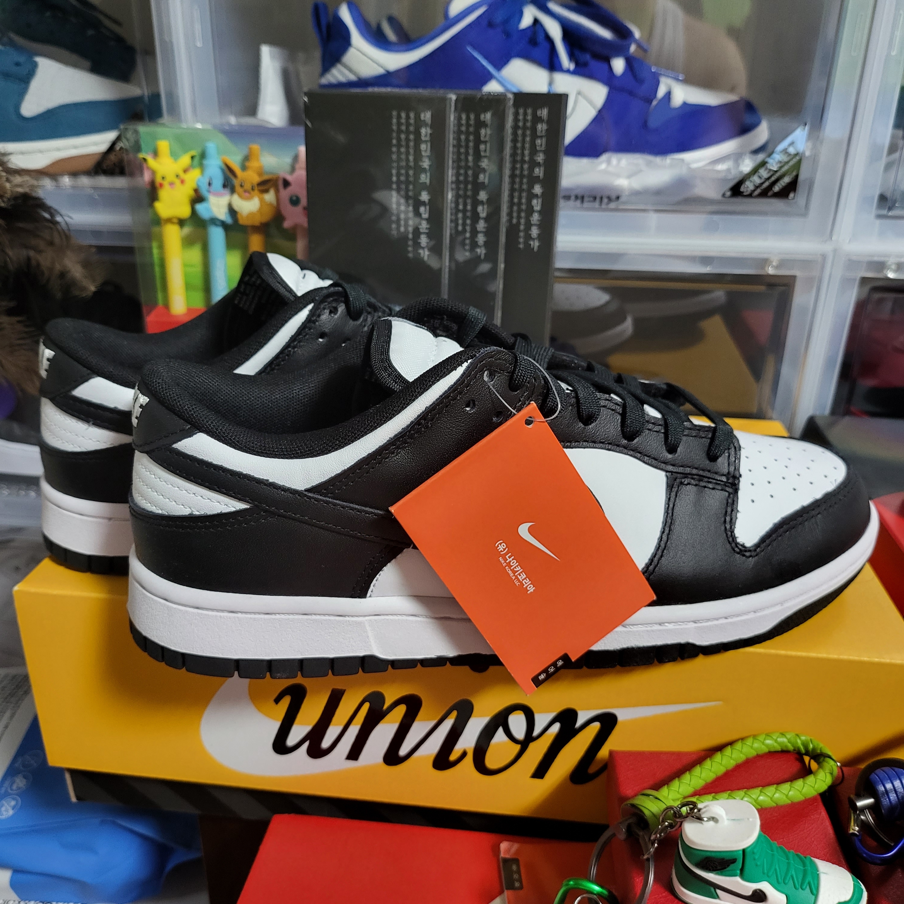 Nike Dunk Low Retro Black 착용 스타일 - 2