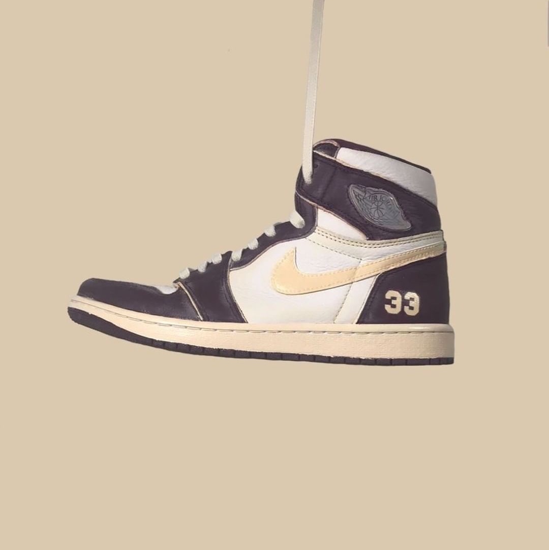 Jordan 1 Retro High OG Bordeaux 착용 스타일 - 2
