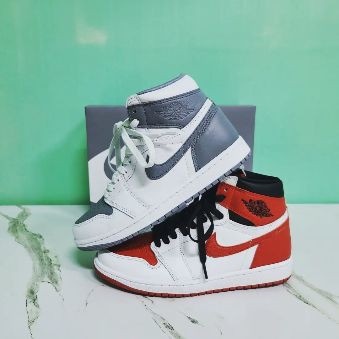 Jordan 1 Retro High OG Stealth, Jordan 1 Retro High OG Heritage 착용 스타일 - 3