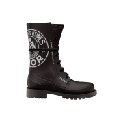 (W) Dior Diorcamp Ankle Boot Union Rubber and Neoprene Lining Black
