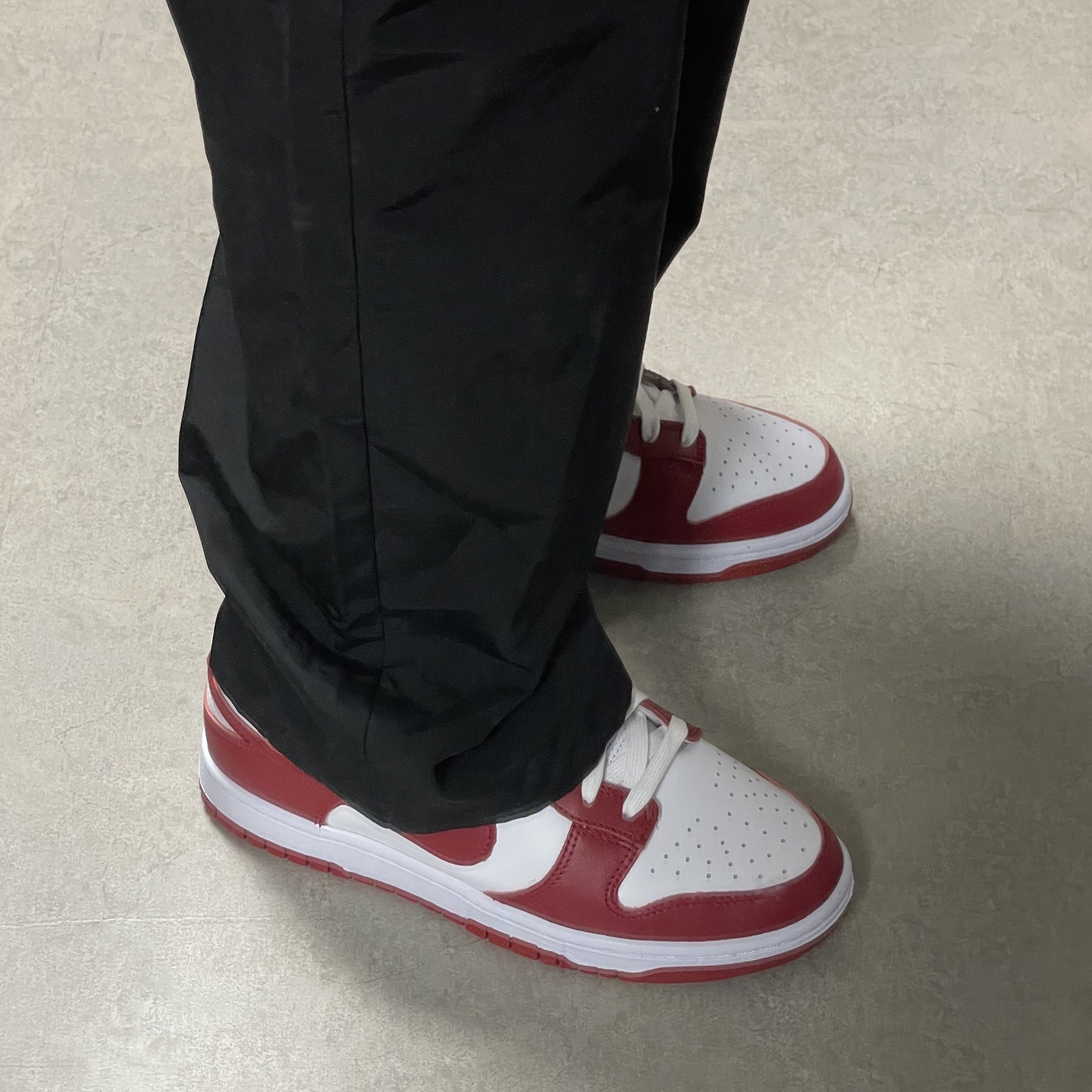Nike Dunk Low Retro Gym Red 착용 스타일 - 2