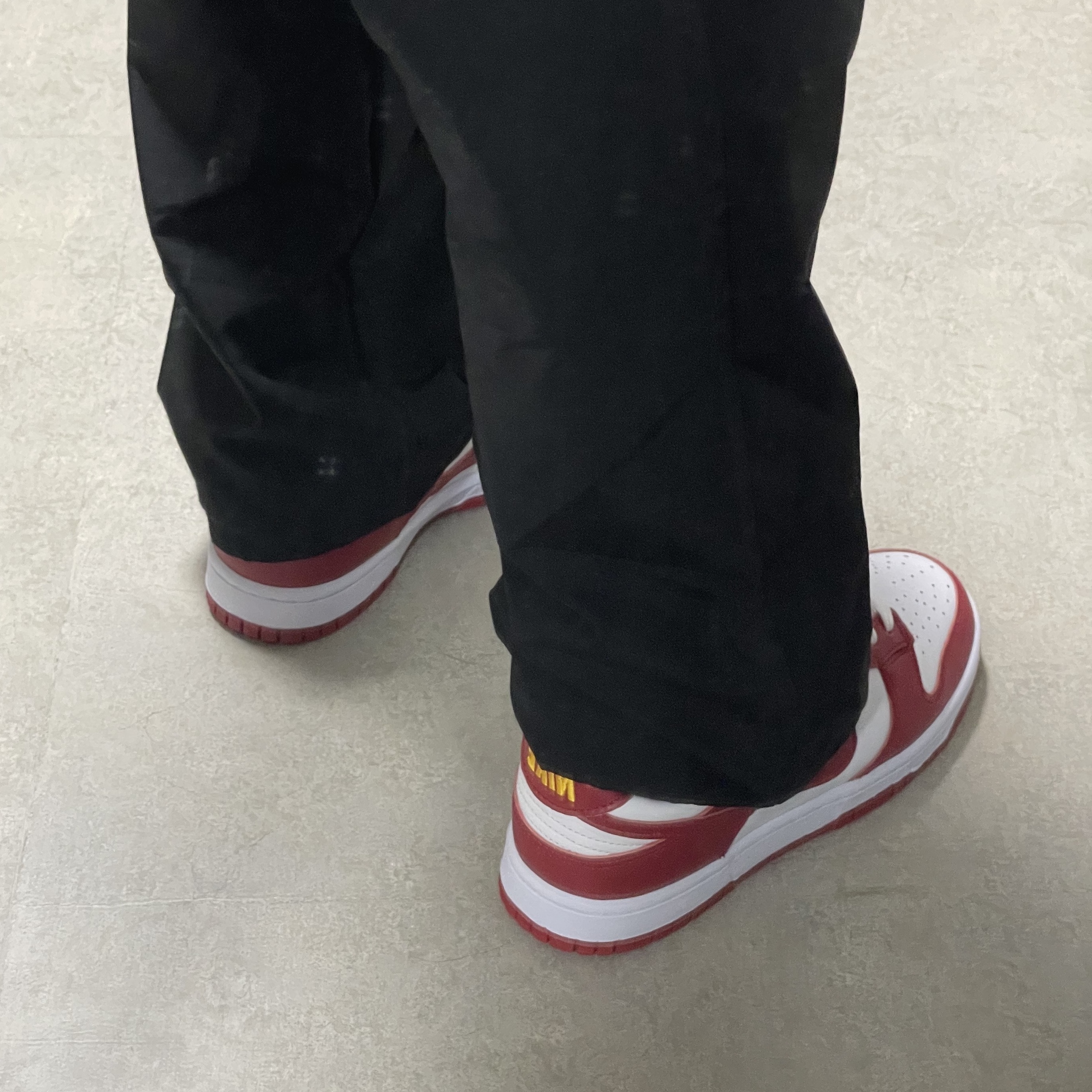 Nike Dunk Low Retro Gym Red 착용 스타일 - 3