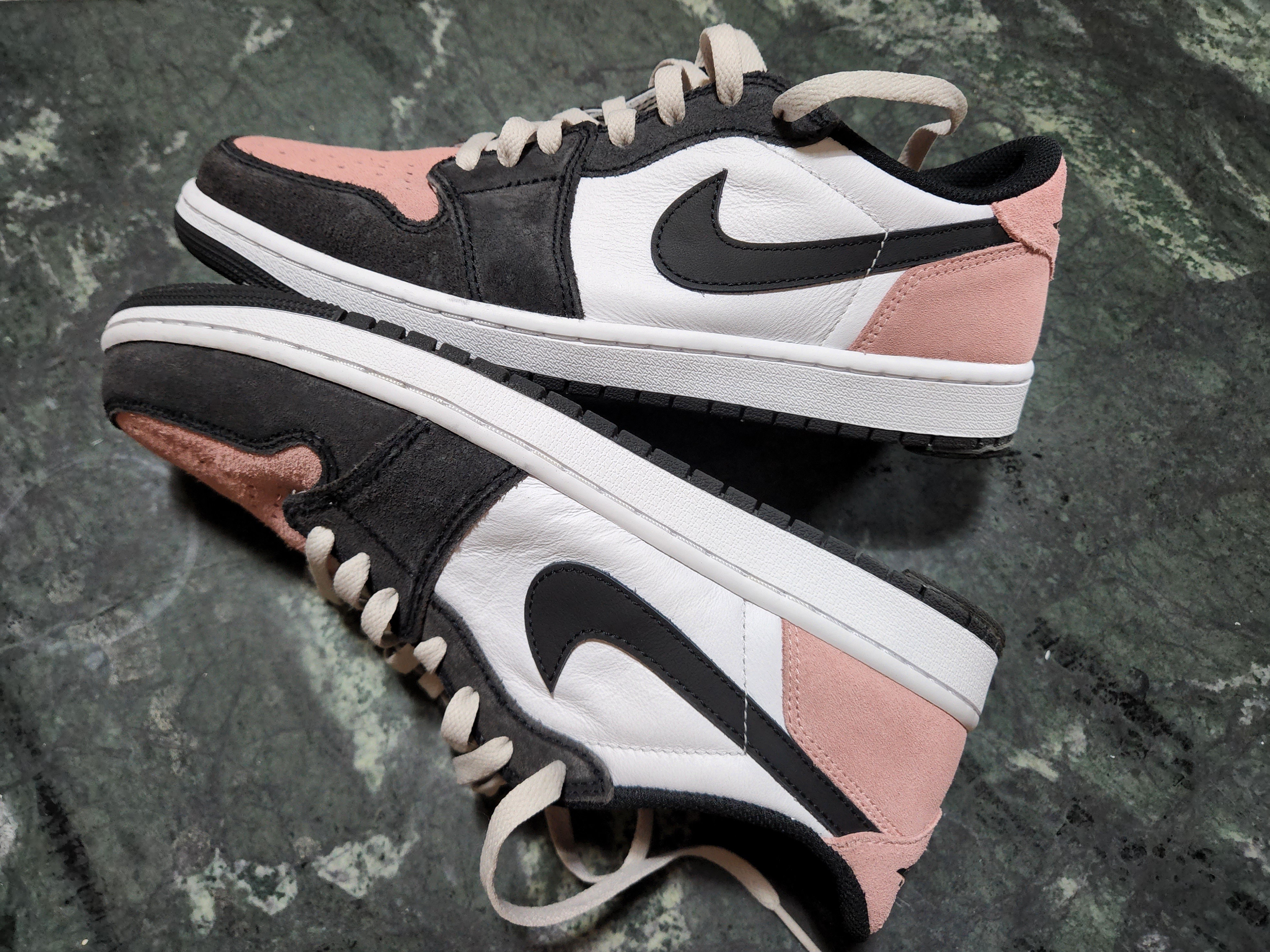 Jordan 1 Retro Low OG Bleached Coral 착용 스타일 - 3