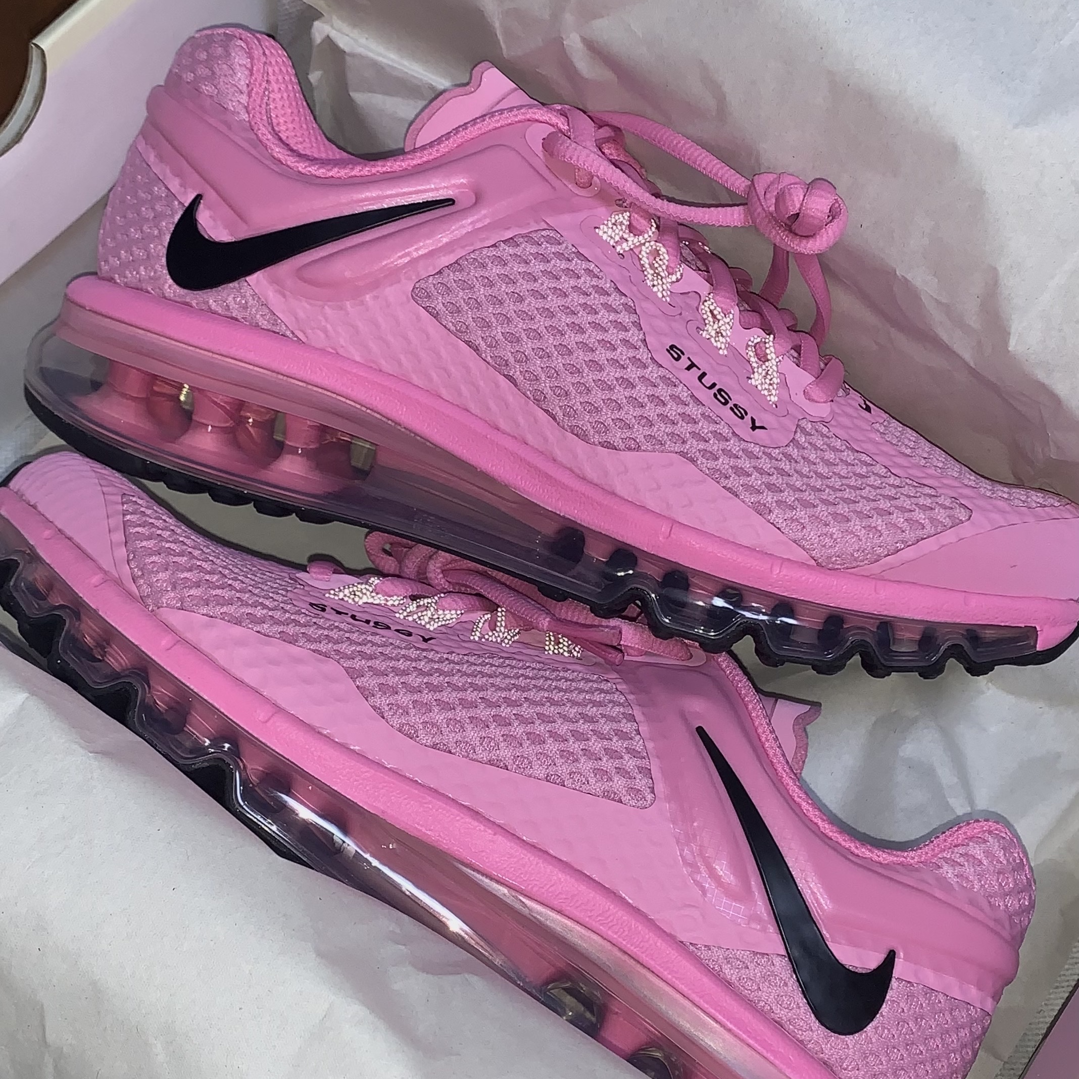 Nike x Stussy Air Max 2013 Psychic Pink 착용 스타일