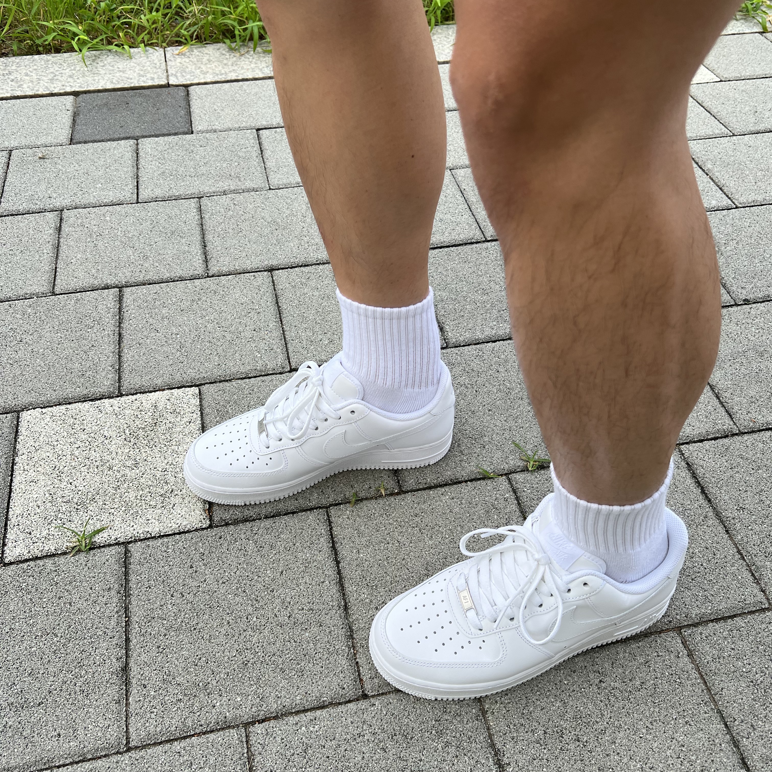 Nike Air Force 1 '07 Low White 착용 스타일