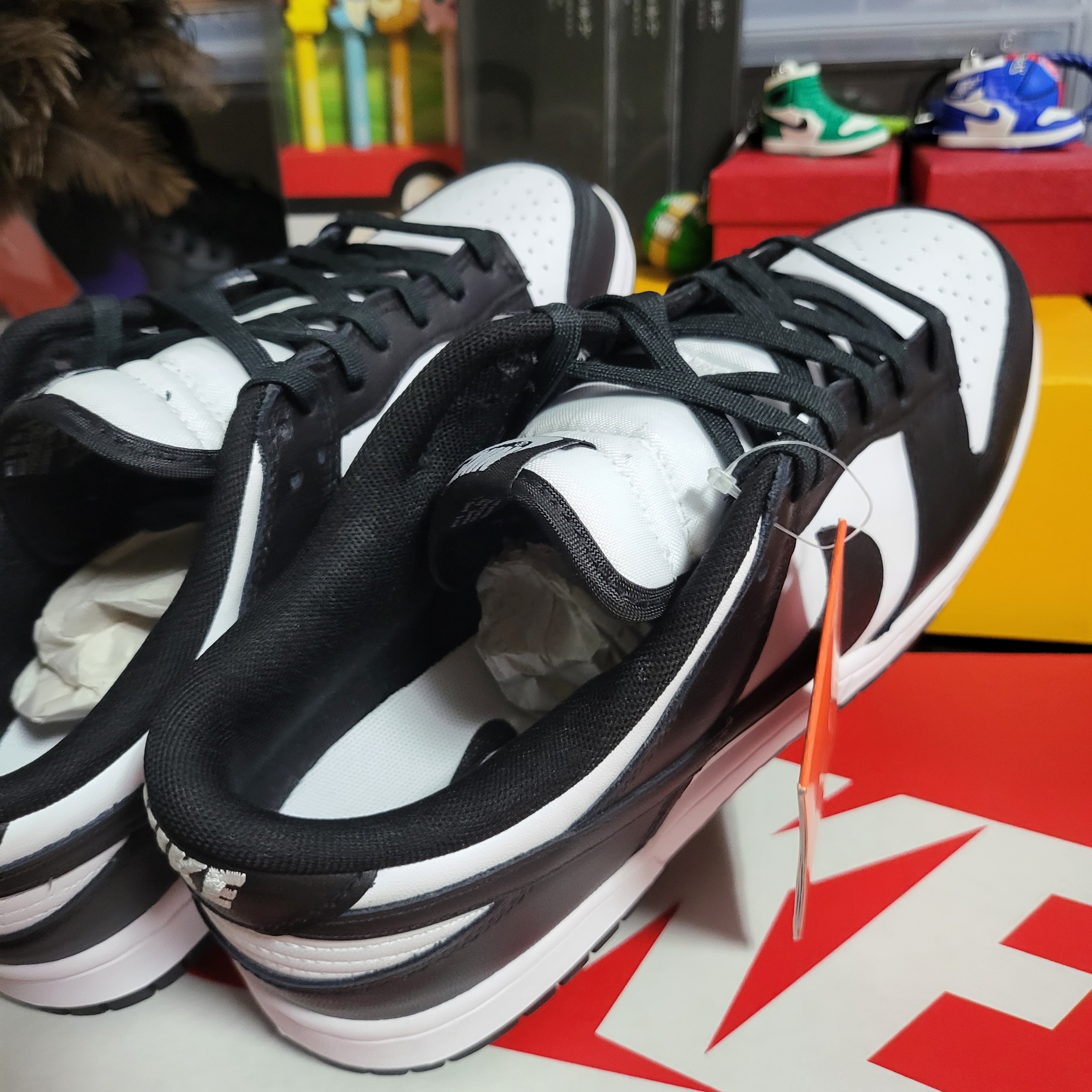 Nike Dunk Low Retro Black 착용 스타일 - 4