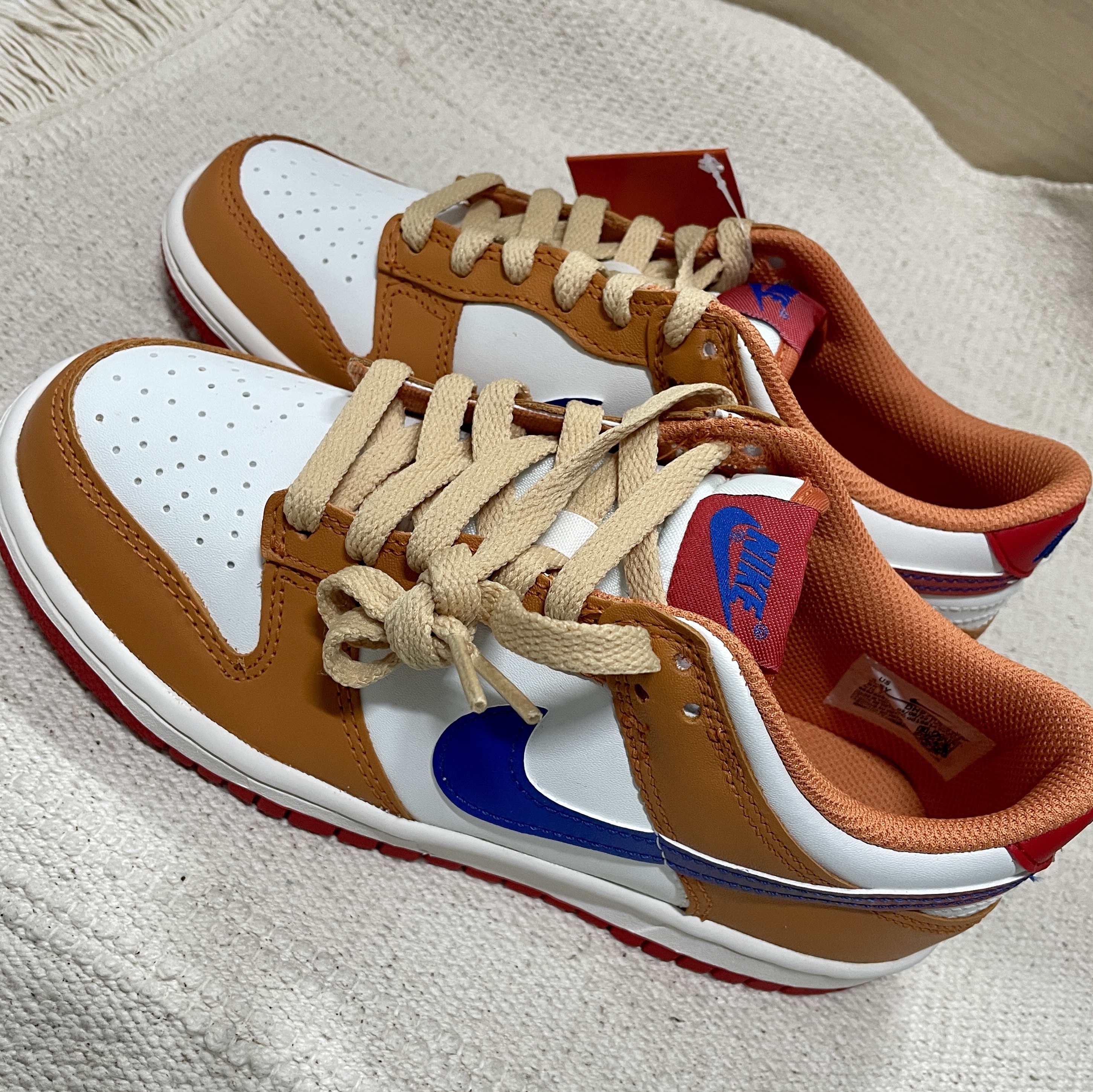 (GS) Nike Dunk Low Hot Curry and Game Royal 착용 스타일