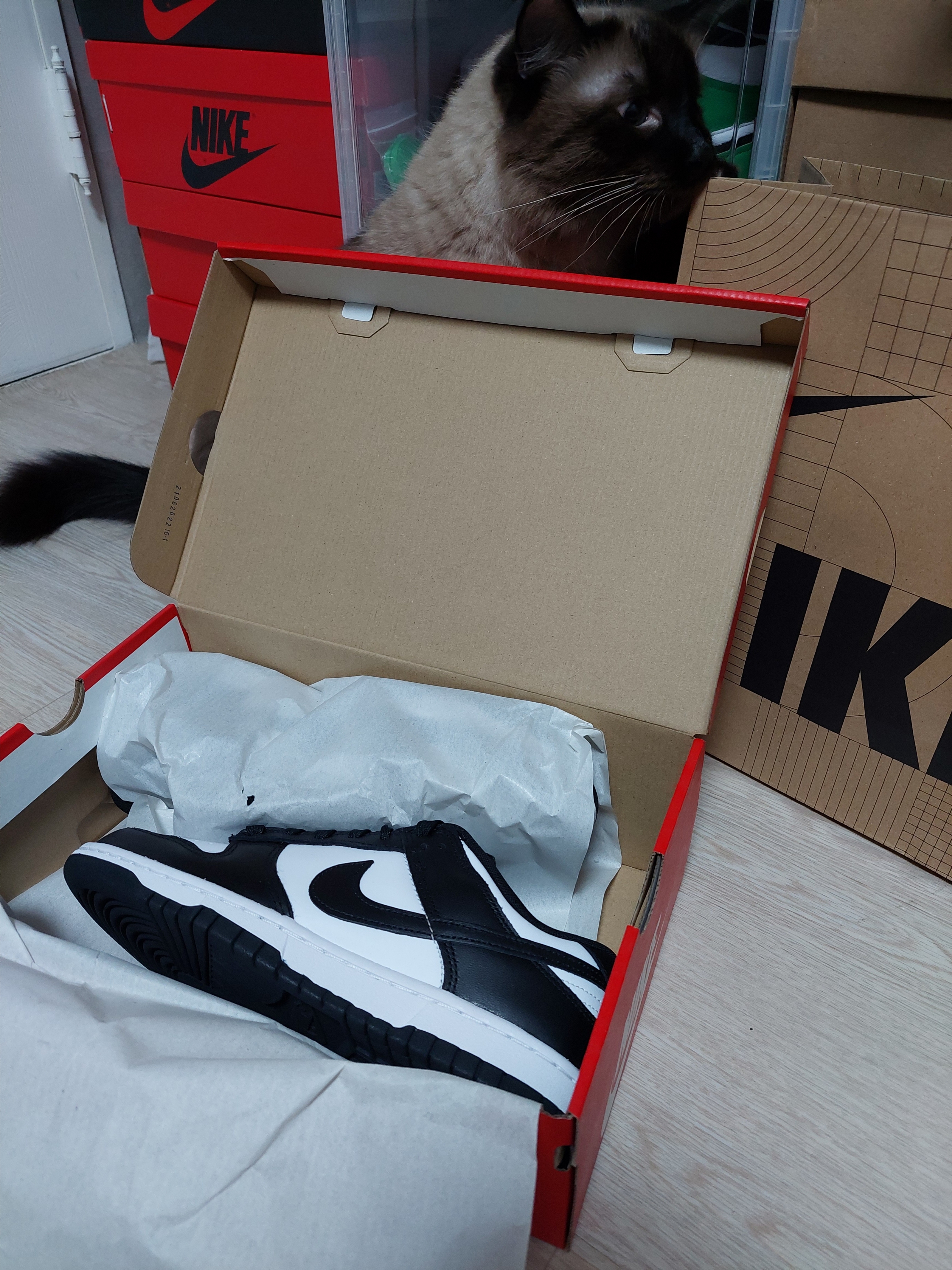 Nike Dunk Low Retro Black 착용 스타일
