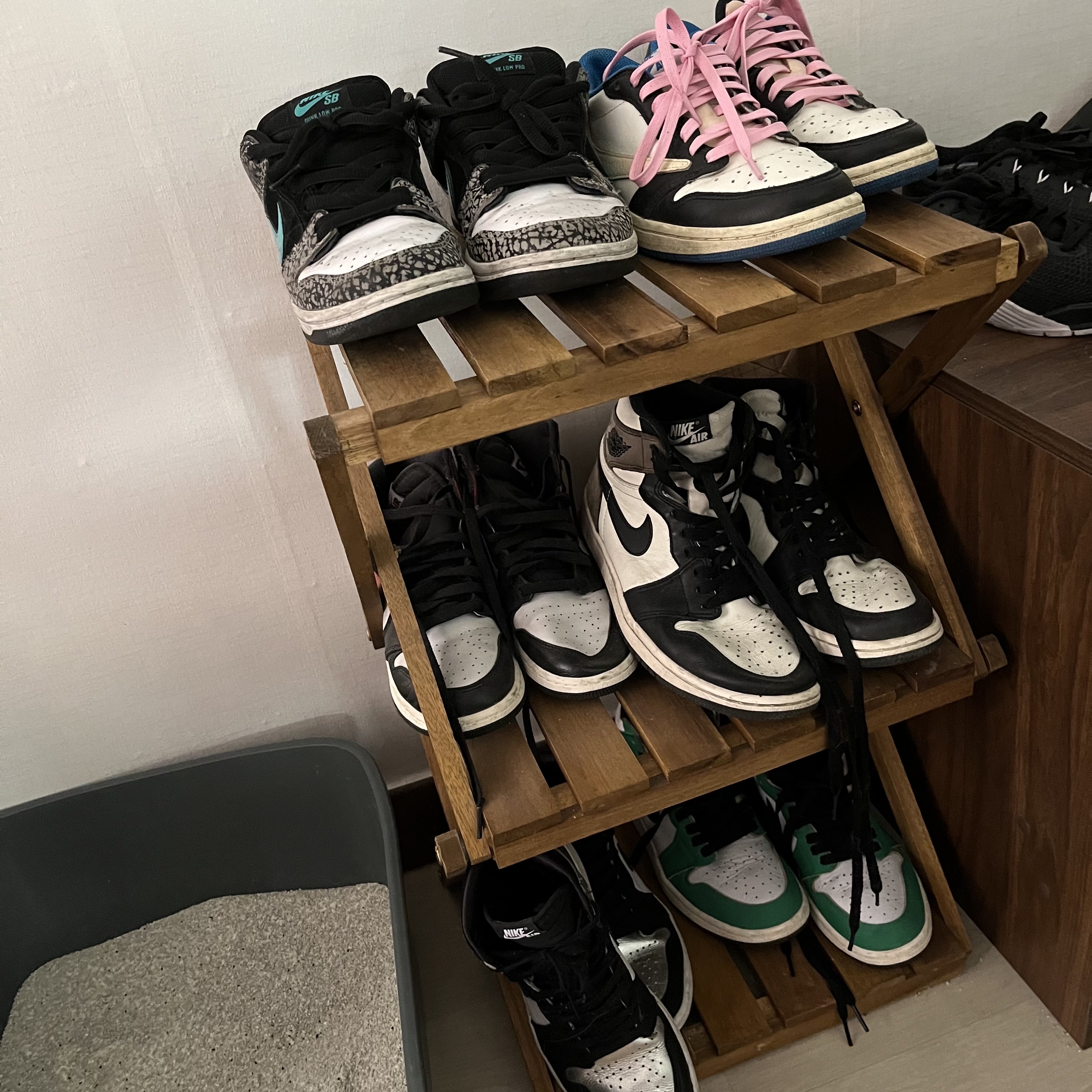 (W) Jordan 1 Retro High OG Silver Toe, (W) Jordan 1 Retro High OG Lucky Green 착용 스타일