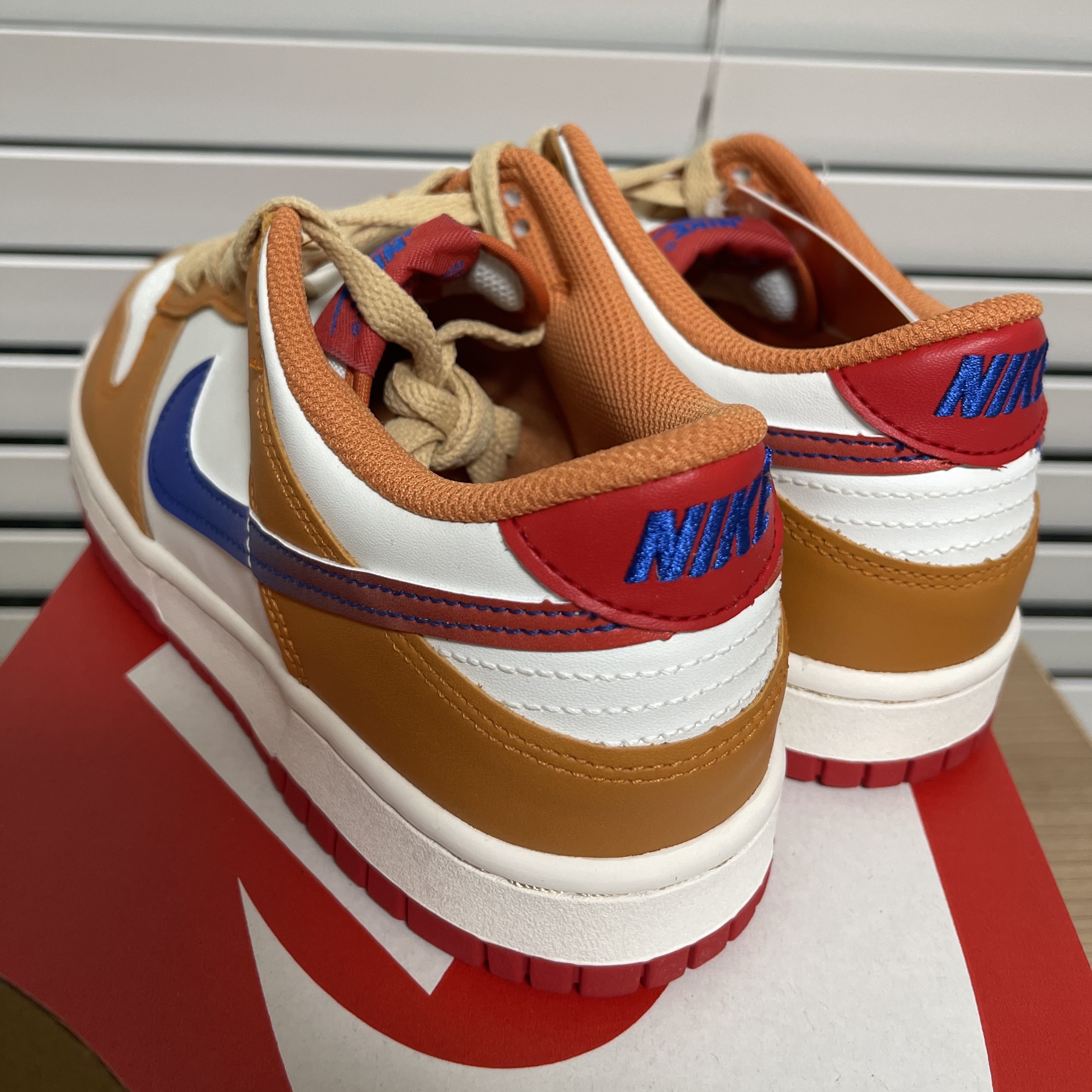 (GS) Nike Dunk Low Hot Curry and Game Royal 착용 스타일 - 4