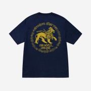 Stussy Ist Lion T-Shirt Navy