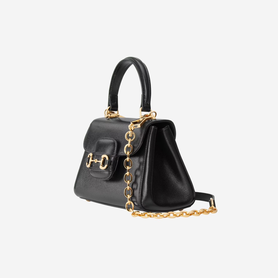 Gucci Horsebit 1955 Top Handle Bag Black 상세 이미지 2