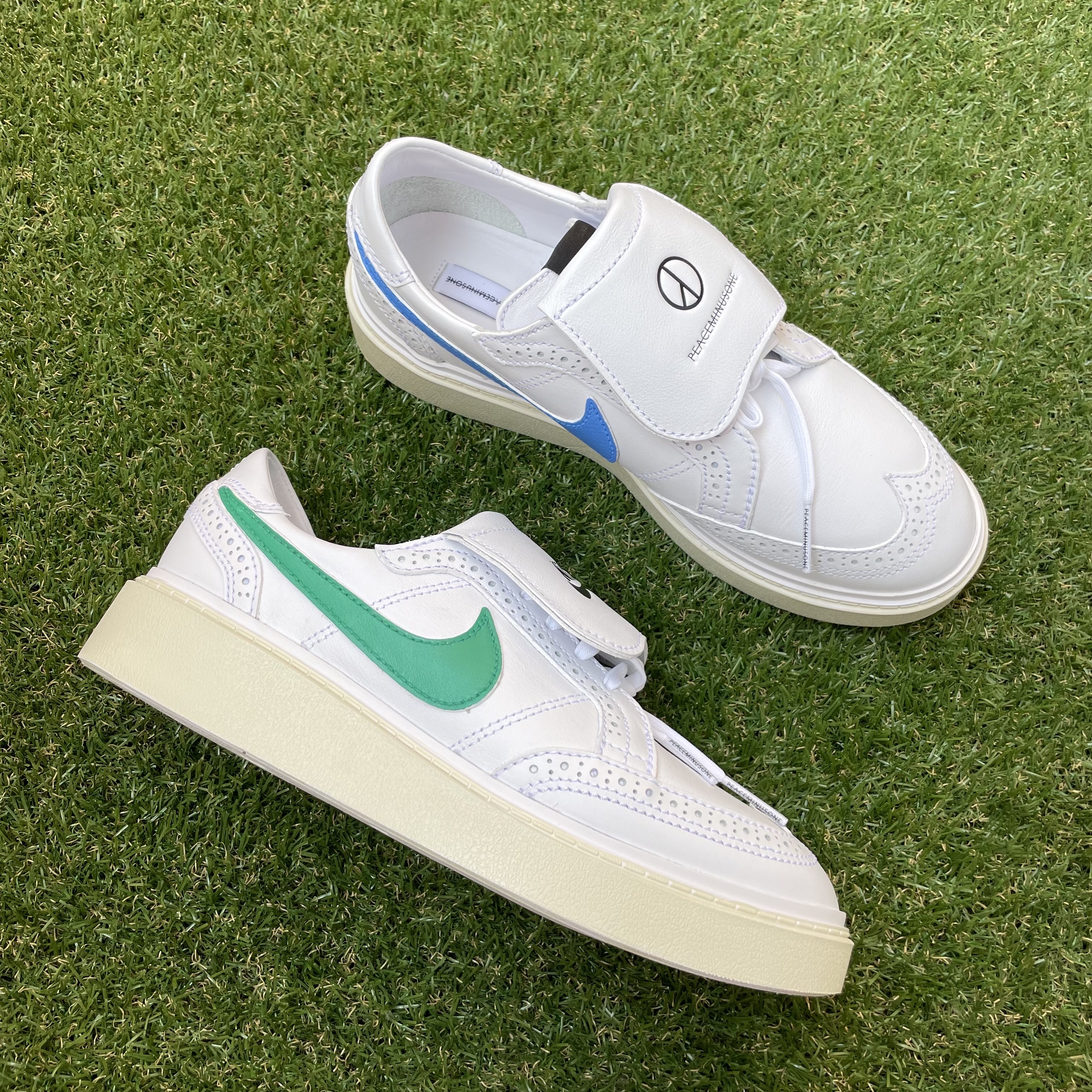 Nike x Peaceminusone Kwondo1 White 착용 스타일 - 3