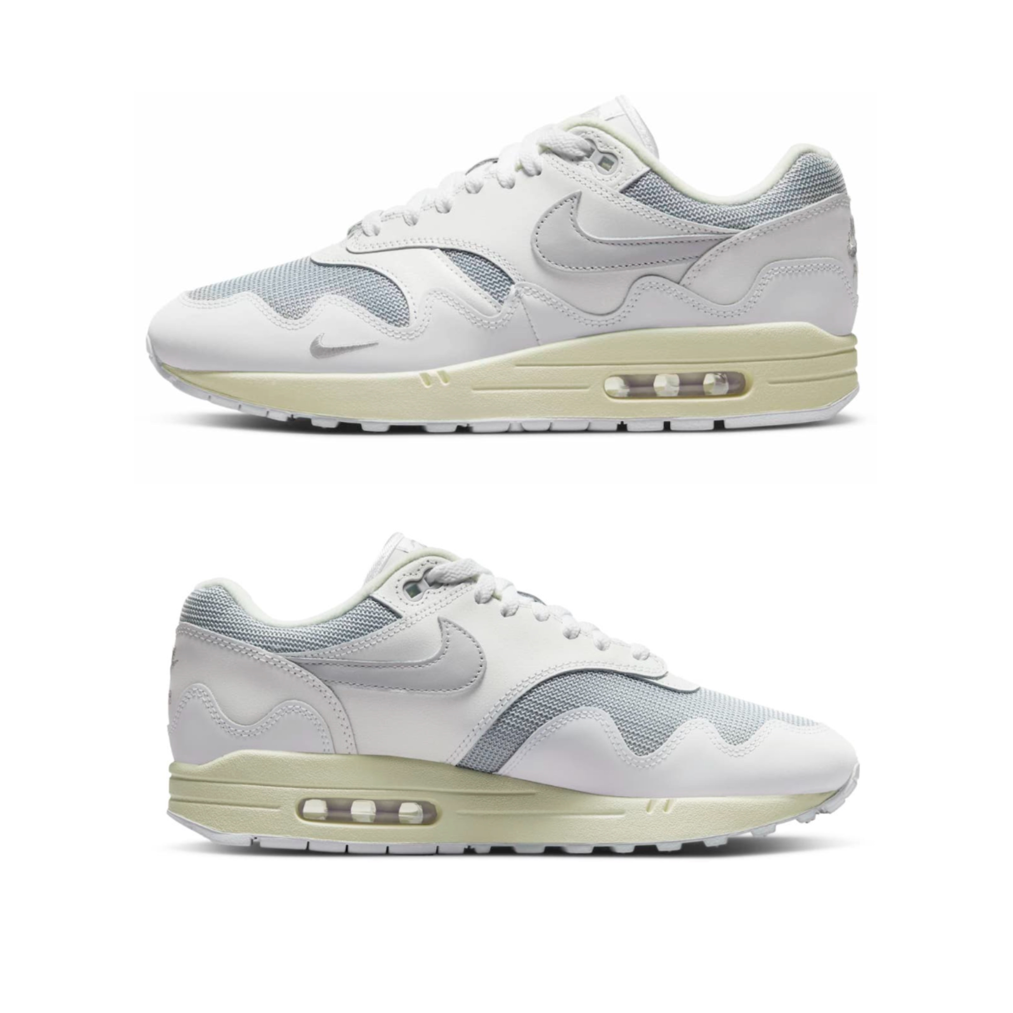 Nike x Patta Air Max 1 Pure Platinum 착용 스타일 - 3