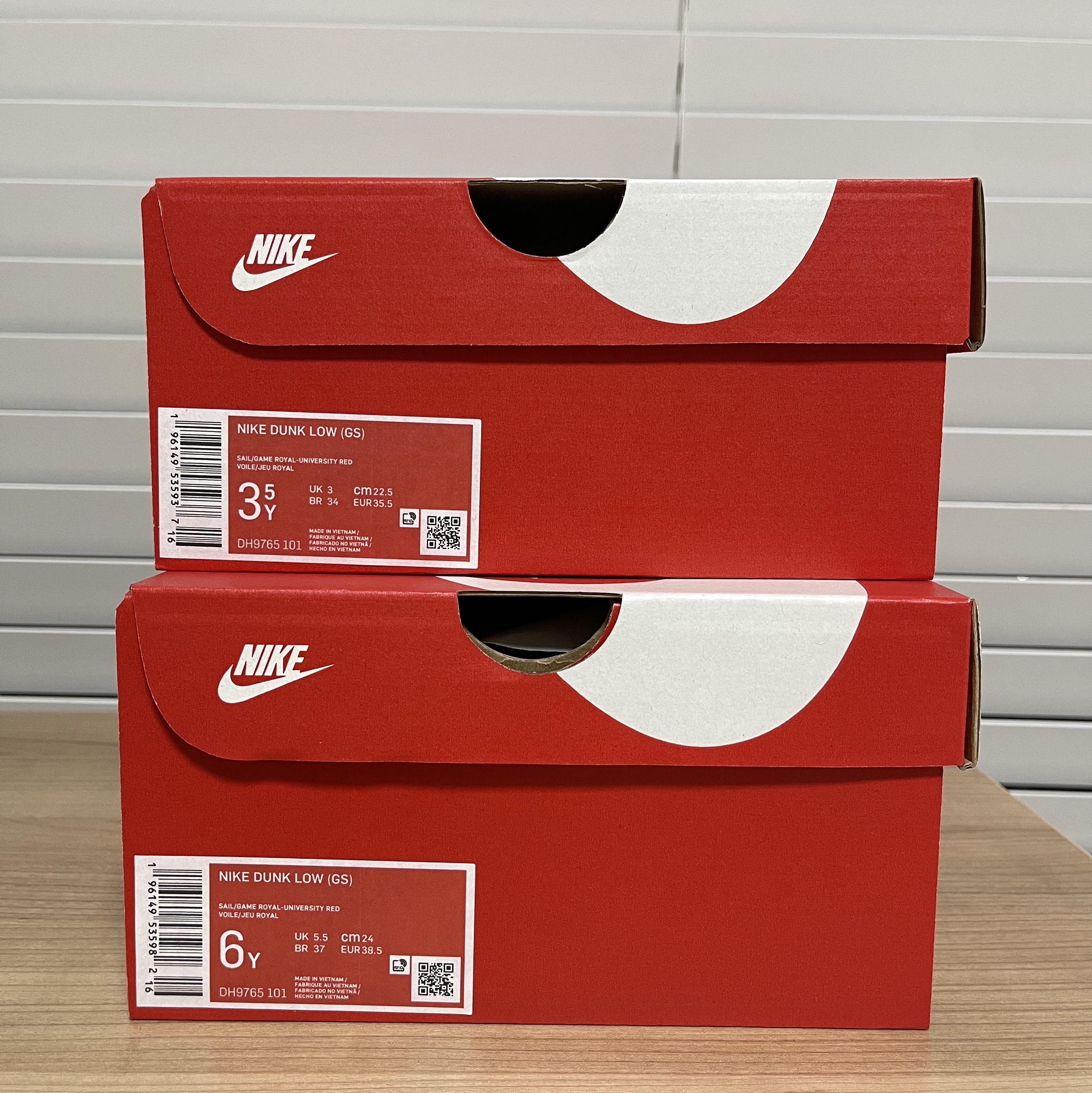 (GS) Nike Dunk Low Hot Curry and Game Royal 착용 스타일 - 5