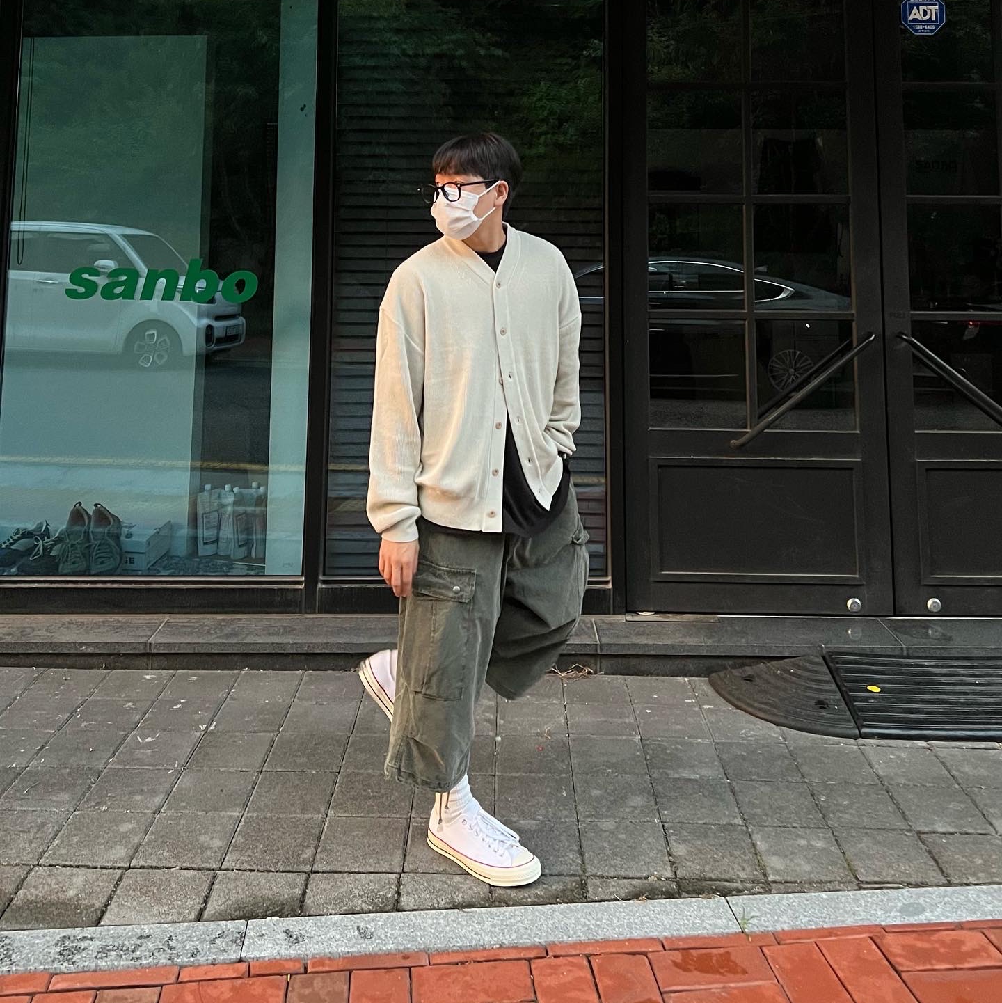 Converse Chuck 70 Ox Parchment 착용 스타일 - 3
