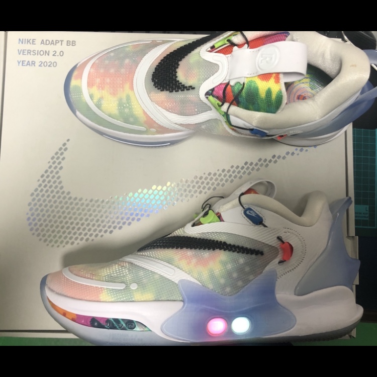 Nike Adapt BB 2.0 Tie-Dye (KR Charger) 착용 스타일 - 1