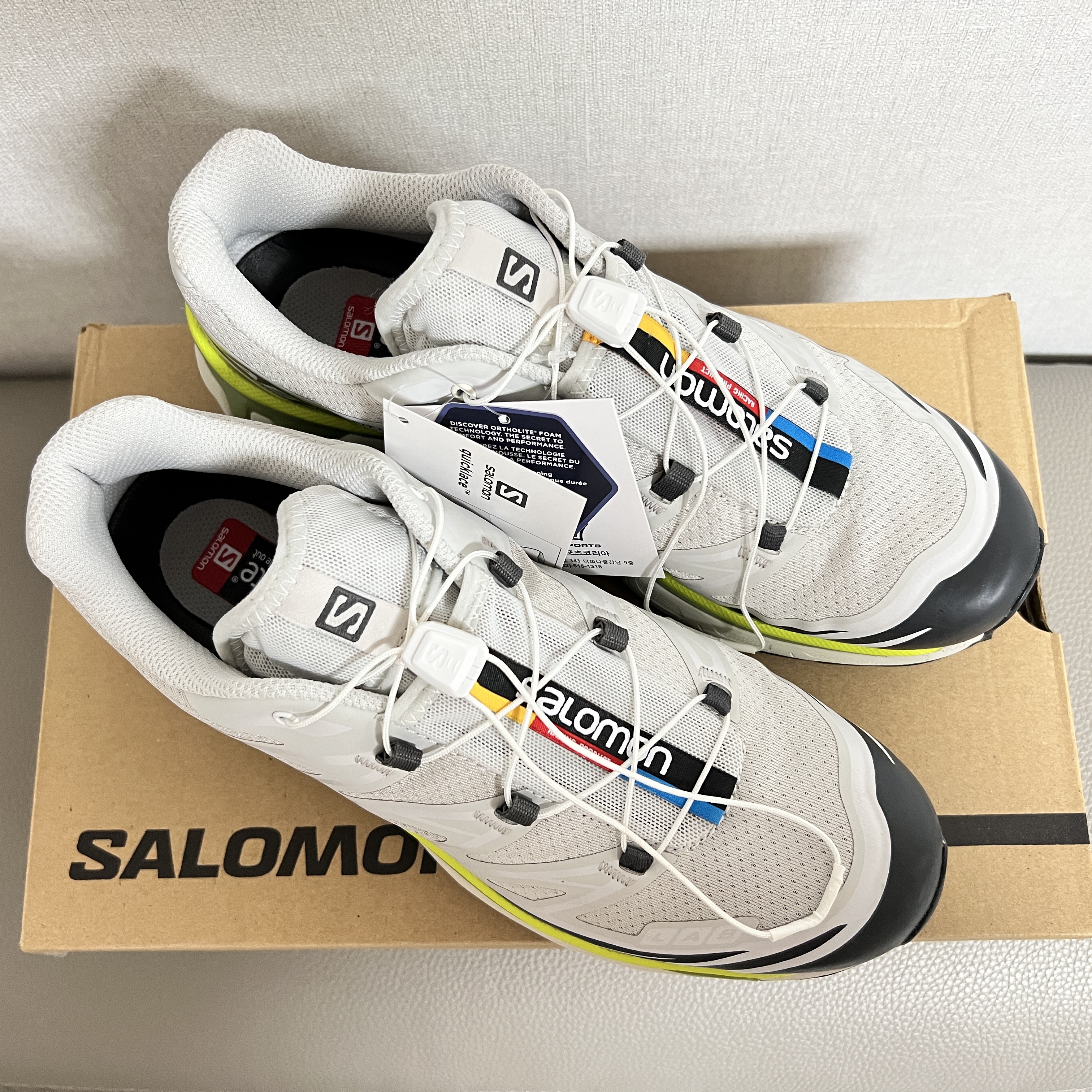 Salomon XT-6 Lunar Rock Magnet 착용 스타일 - 2