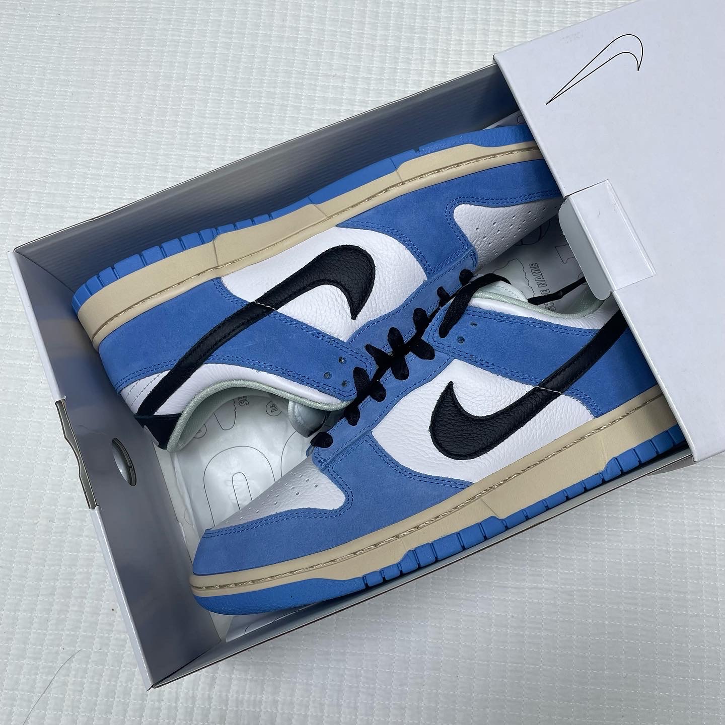 Jordan 1 Retro High OG University Blue, (W) Nike Dunk Low Coast 착용 스타일 - 1