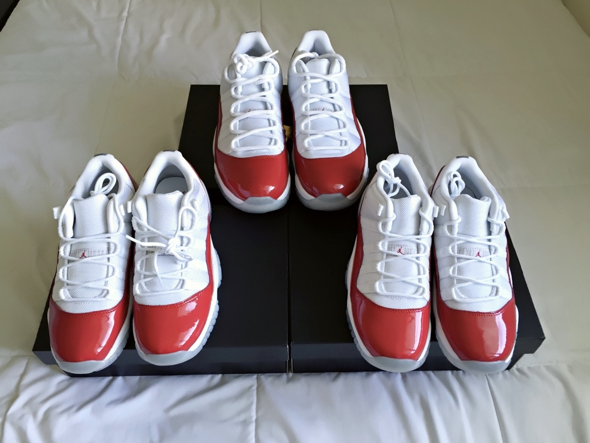 Jordan 11 Retro Low Cherry 2016 착용 스타일