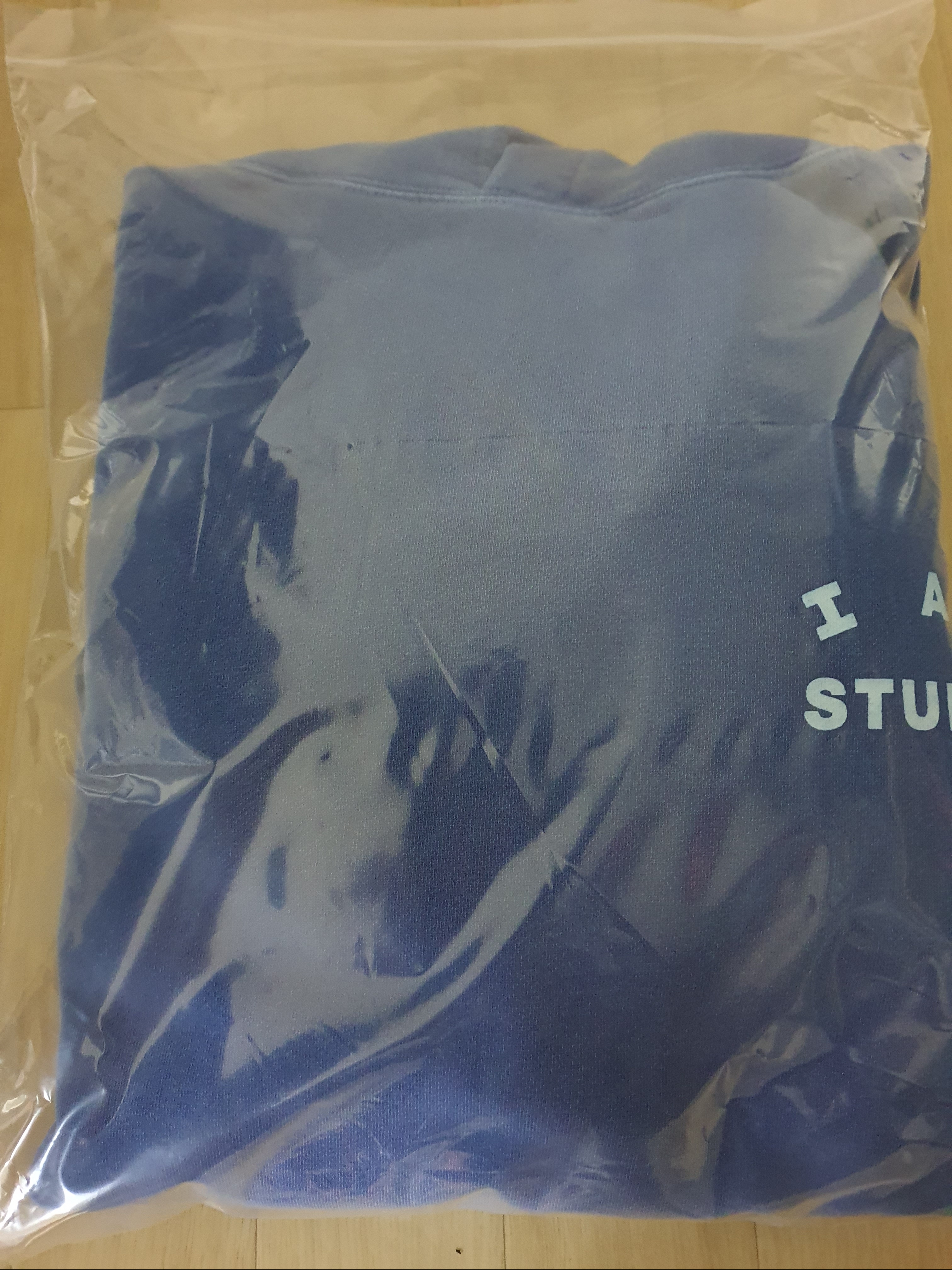 IAB Studio Pigment Hoodie Royal Blue - 22FW 착용 스타일