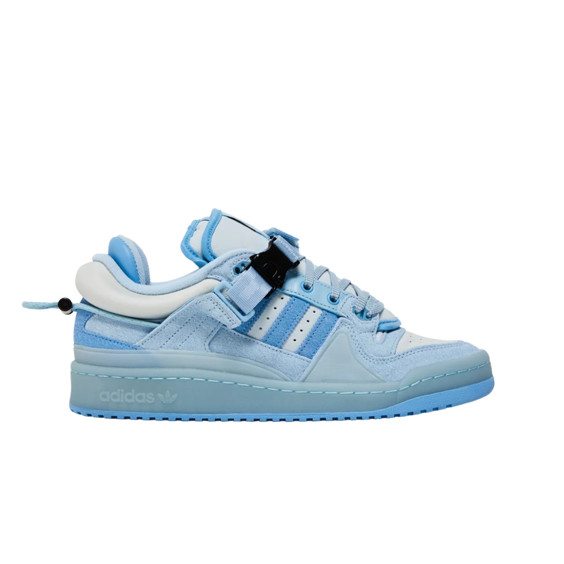 아디다스 x 배드 버니 포럼 로우 블루 틴트(Adidas x Bad Bunny Forum Low Blue Tint)