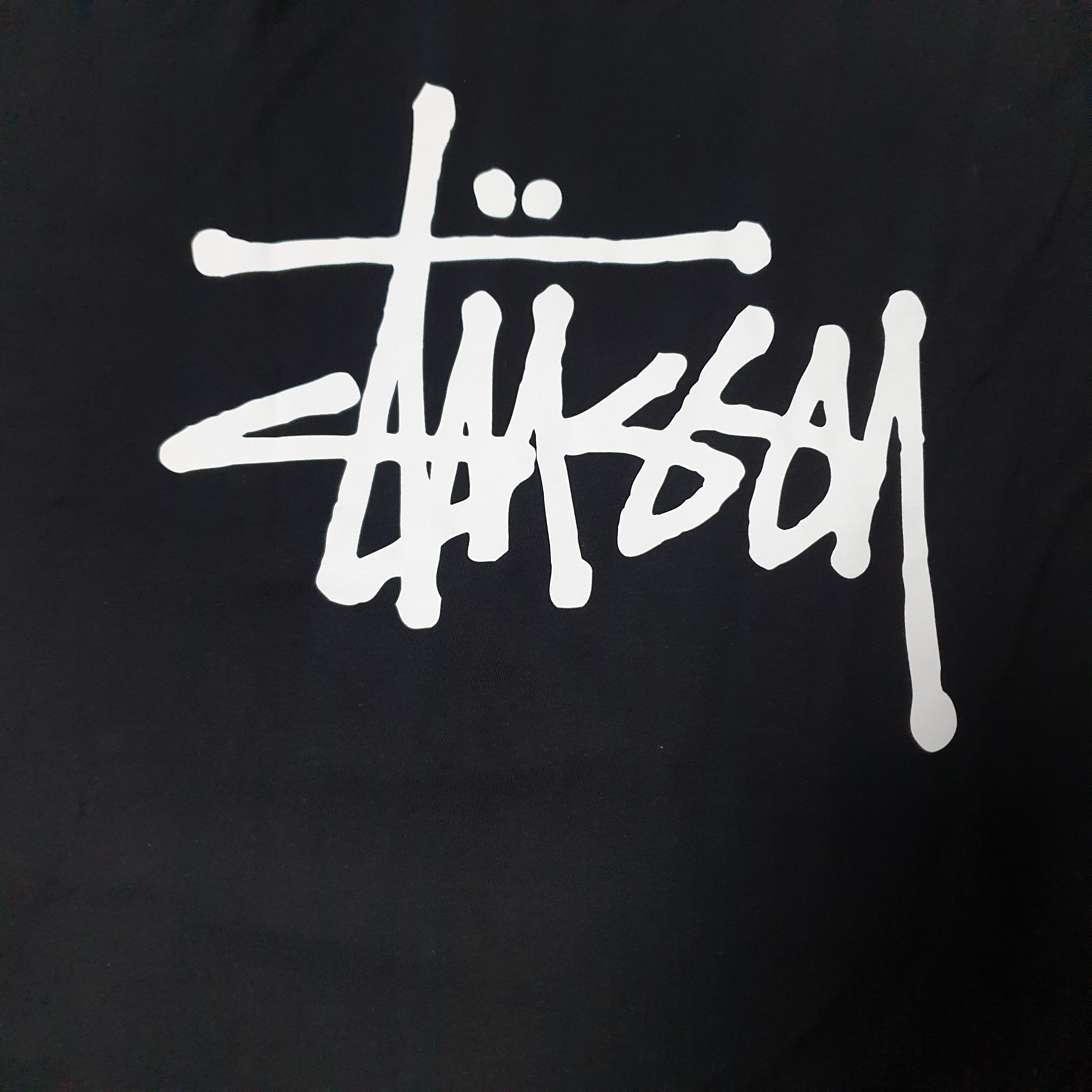Stussy Basic Stussy T-Shirt Black 2022 착용 스타일 - 3