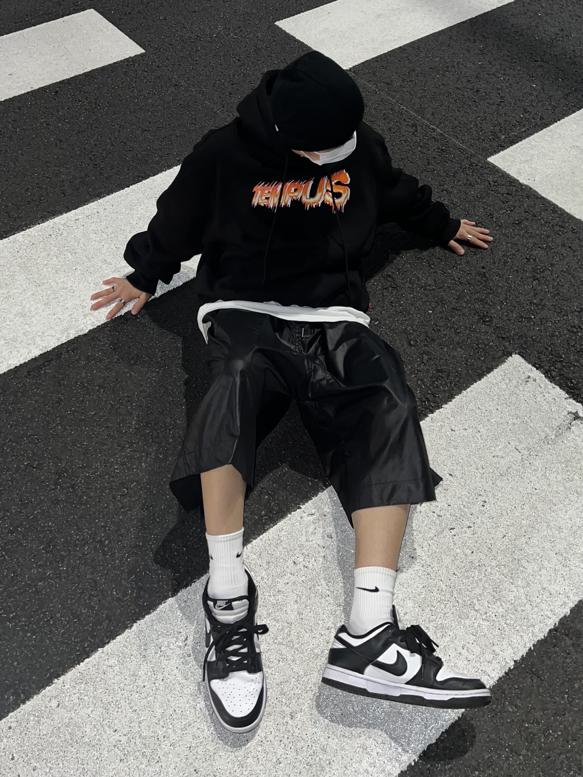 Nike Dunk Low Retro Black 착용 스타일